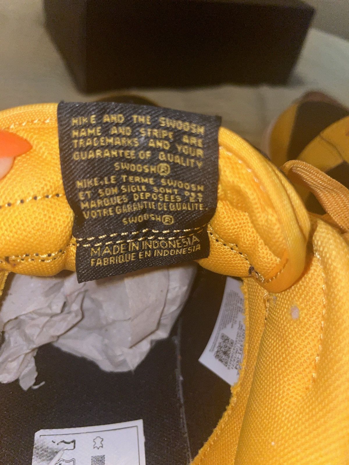 Nike Nike Dunk Low Retro ‘Goldenrod’ Size US 12 / EU 45 - 9 Thumbnail