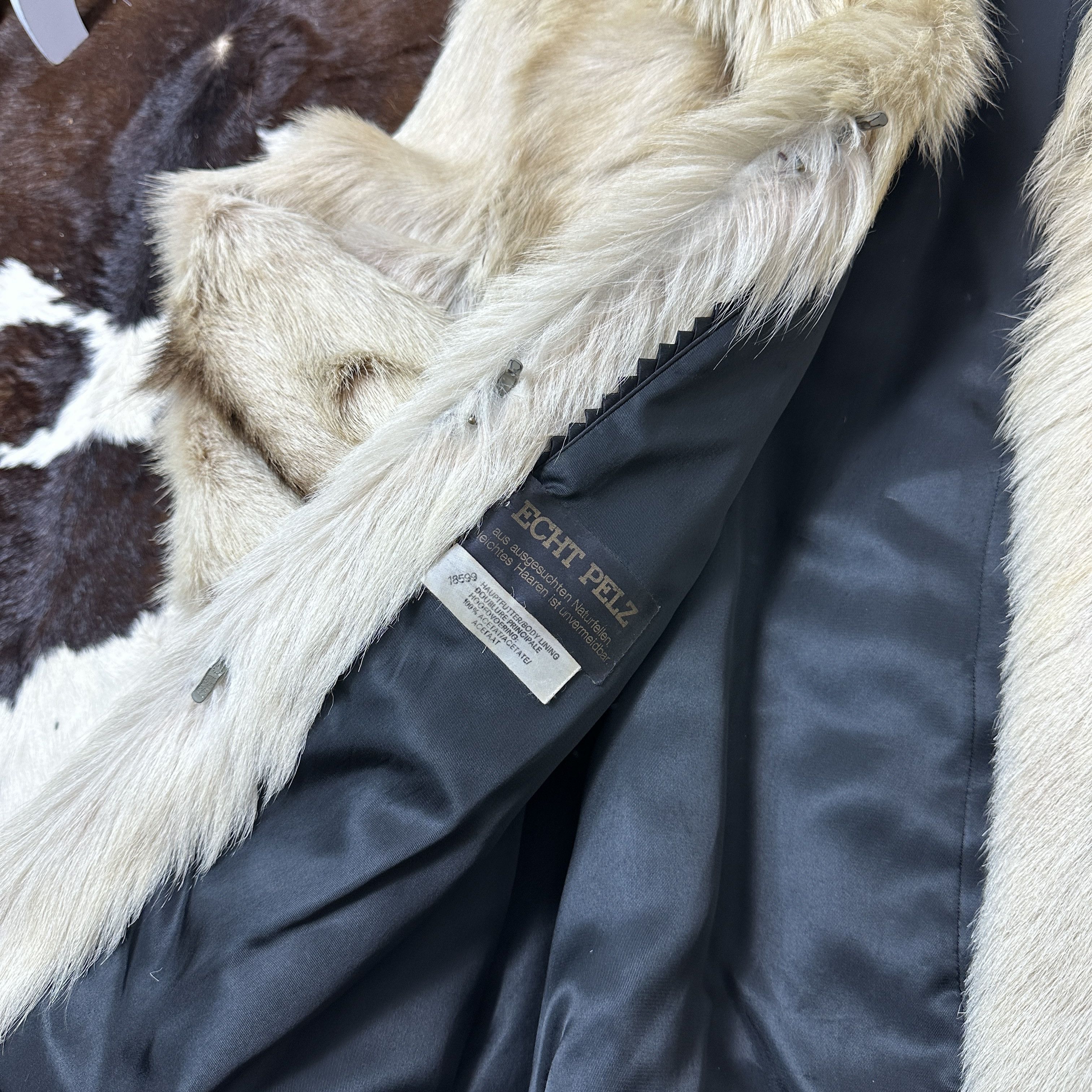 Vintage Vintage Old Money Classy Real Fur Coat 90s Size L / US 10 / IT 46 - 5 Thumbnail
