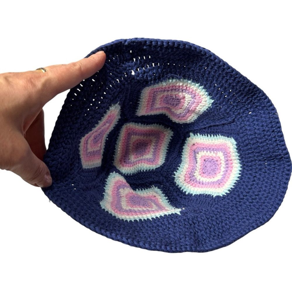 Free People New Free People Sofie Crochet Bucket Hat Size ONE SIZE - 5 Thumbnail