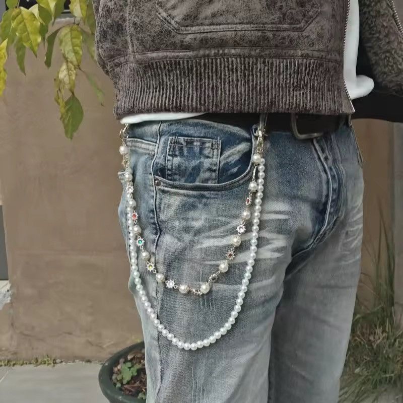 Jewelry Pearl Wallet chain Size ONE SIZE - 1 Thumbnail