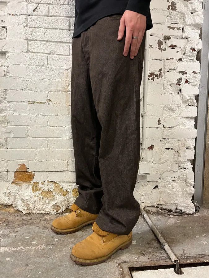 Givenchy 2000s Givenchy Wide Brown Pants Size US 32 / EU 48 - 3 Thumbnail