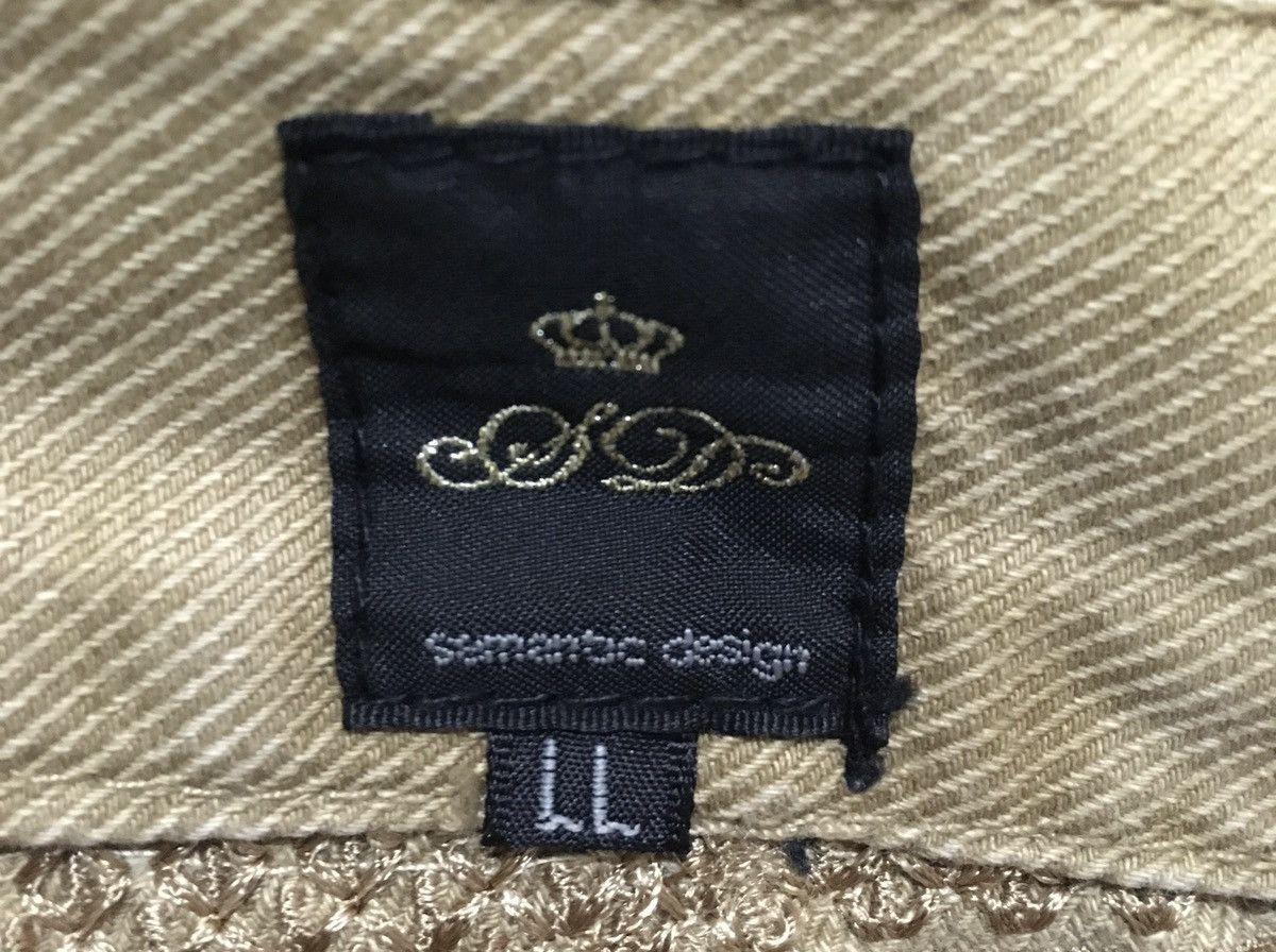 semanticdesign Rare Vintage Japanese Brand Semantic Design Pants 2000s Size US 36 / EU 52 - 7 Thumbnail