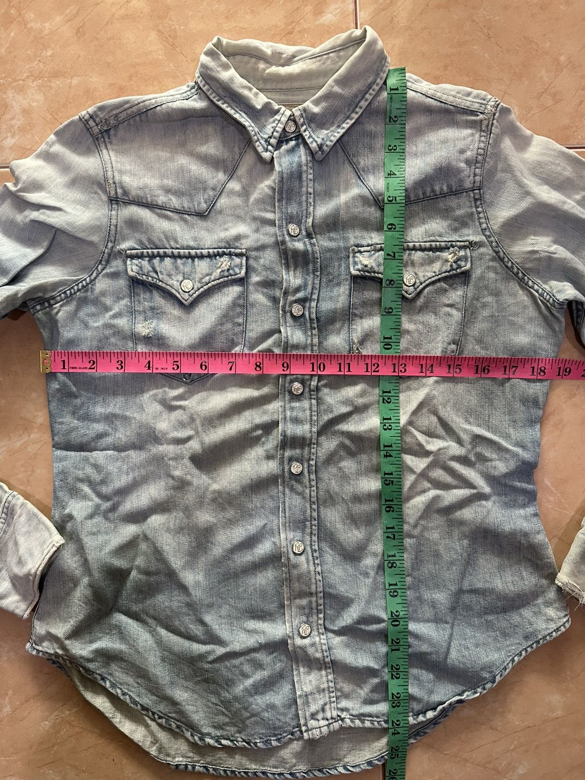 Polo Ralph Lauren 🔅Steals🔅RALPH LAUREN DENIM LONG SLEEVE SHIRT Size US M / EU 48-50 / 2 - 13 Thumbnail
