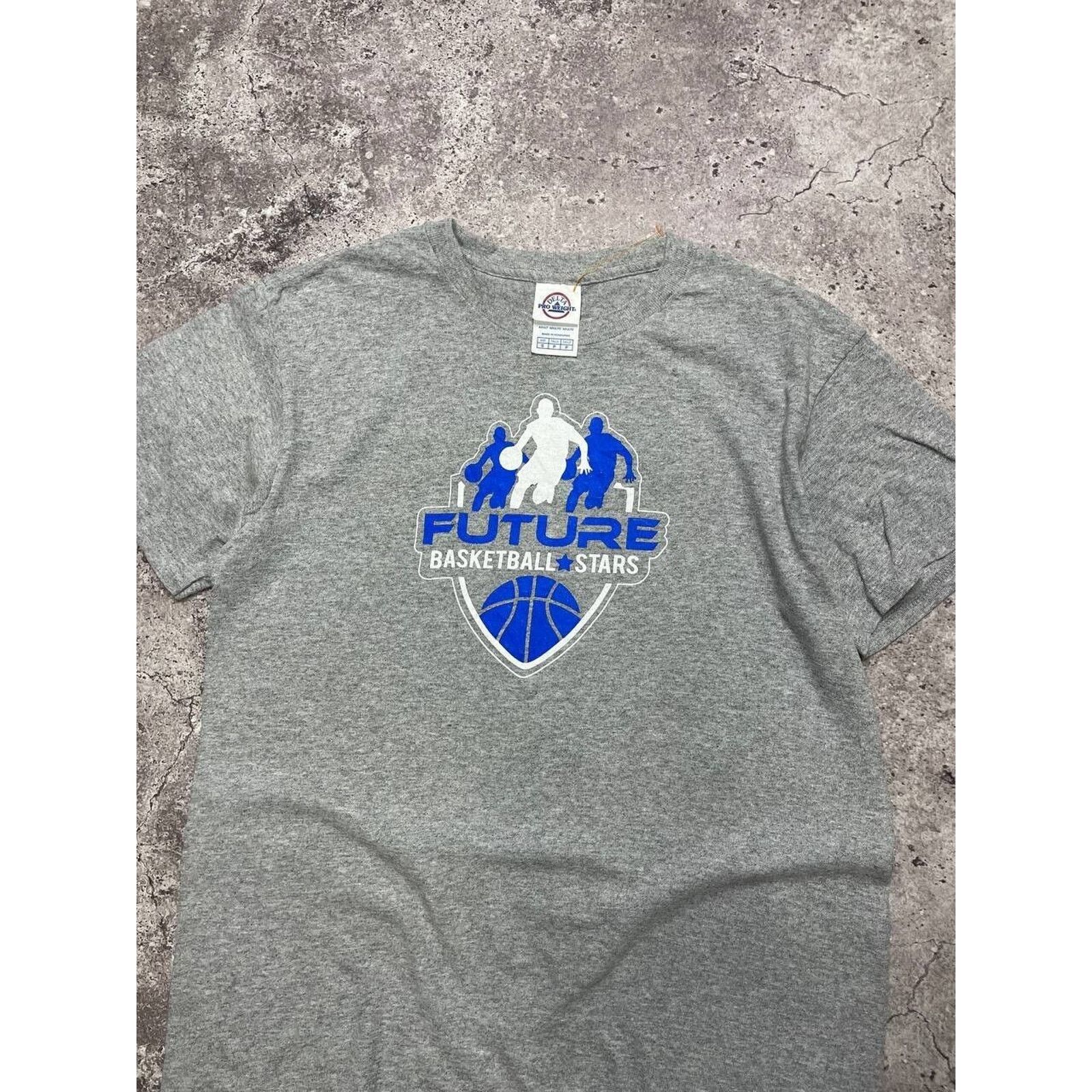 Vintage Vintage Future Basketball Stars Gray T-Shirt - Size S Size US S / EU 44-46 / 1 - 4 Thumbnail
