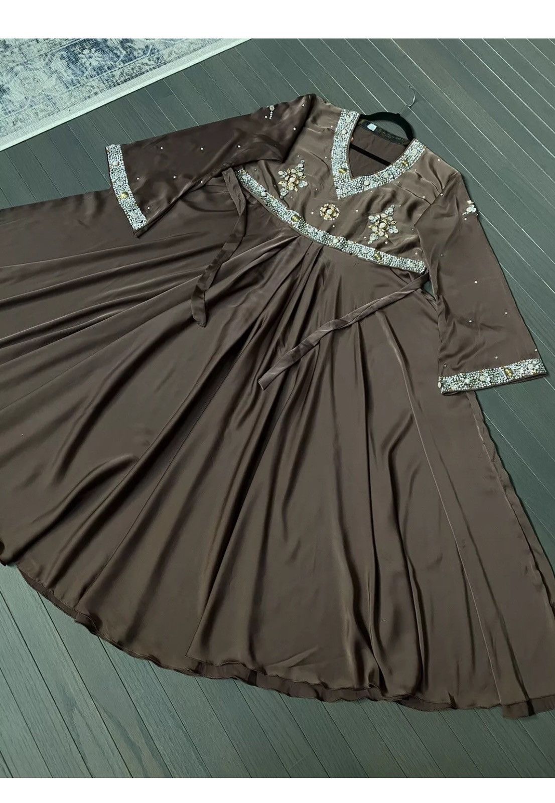 Other Gorgeous party maxi abaya/ burkha dress NWT Size L / US 10 / IT 46 - 3 Thumbnail