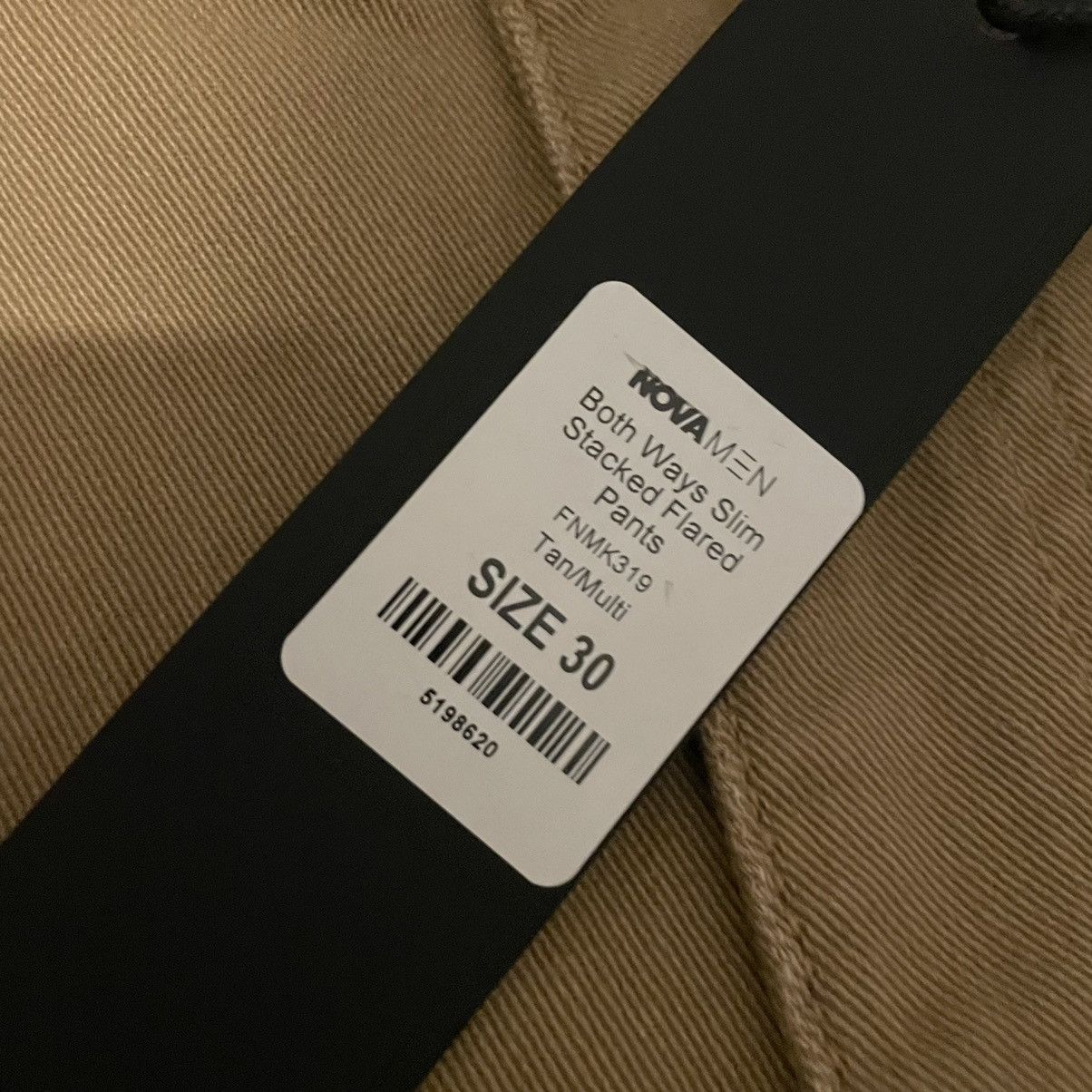 Fashion Nova Stacked Flared Pants - Tan size 30 Size US 30 / EU 46 - 3 Thumbnail