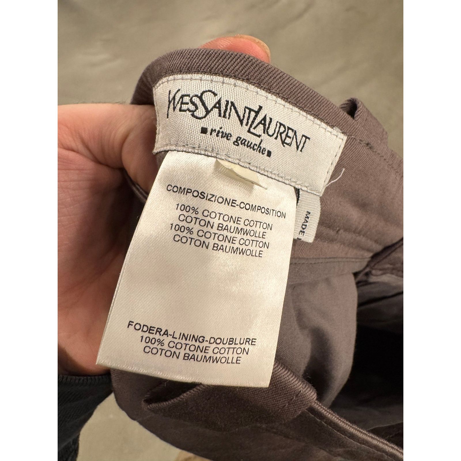 Yves Saint Laurent 2004 Yves Saint Laurent by Tom Ford high-rise trousers Size 32" / US 10 / IT 46 - 4 Thumbnail