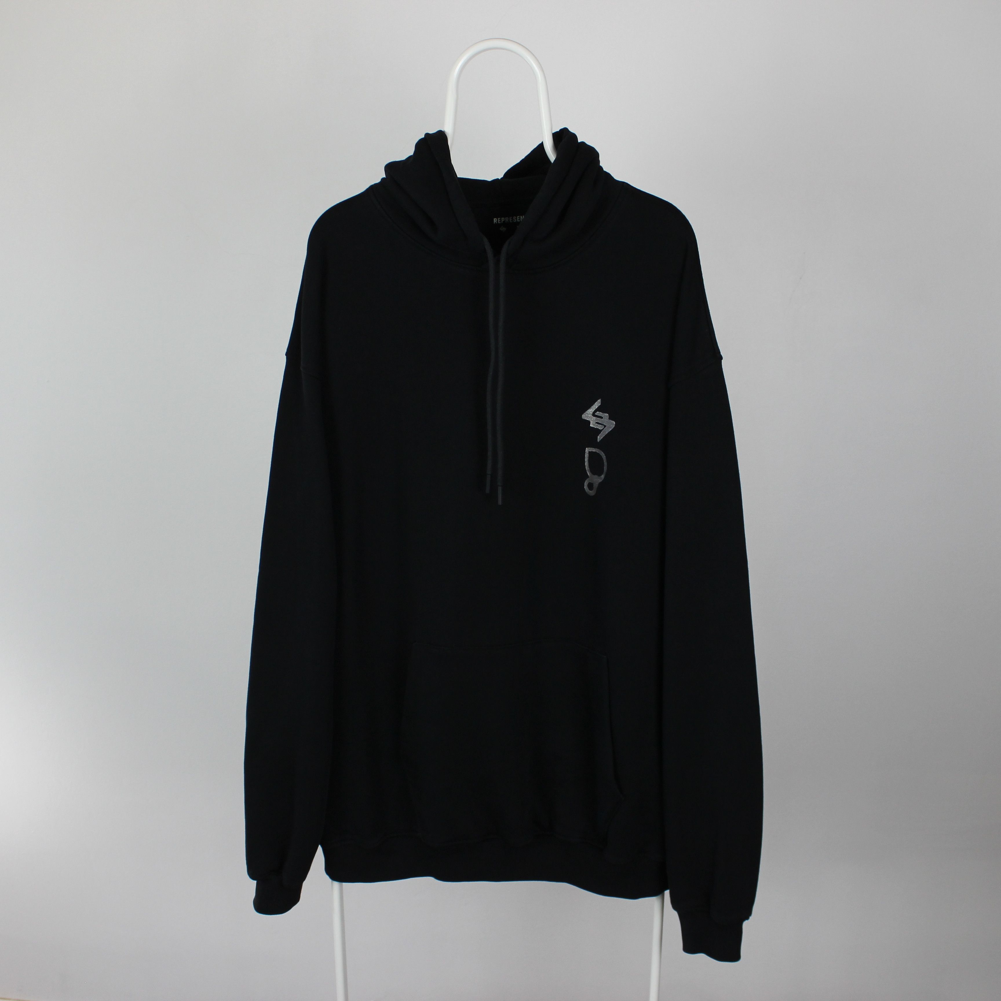 Represent Clo. Represent Clo hoodie men centr logo XL black Size US XL / EU 56 / 4 - 8 Thumbnail