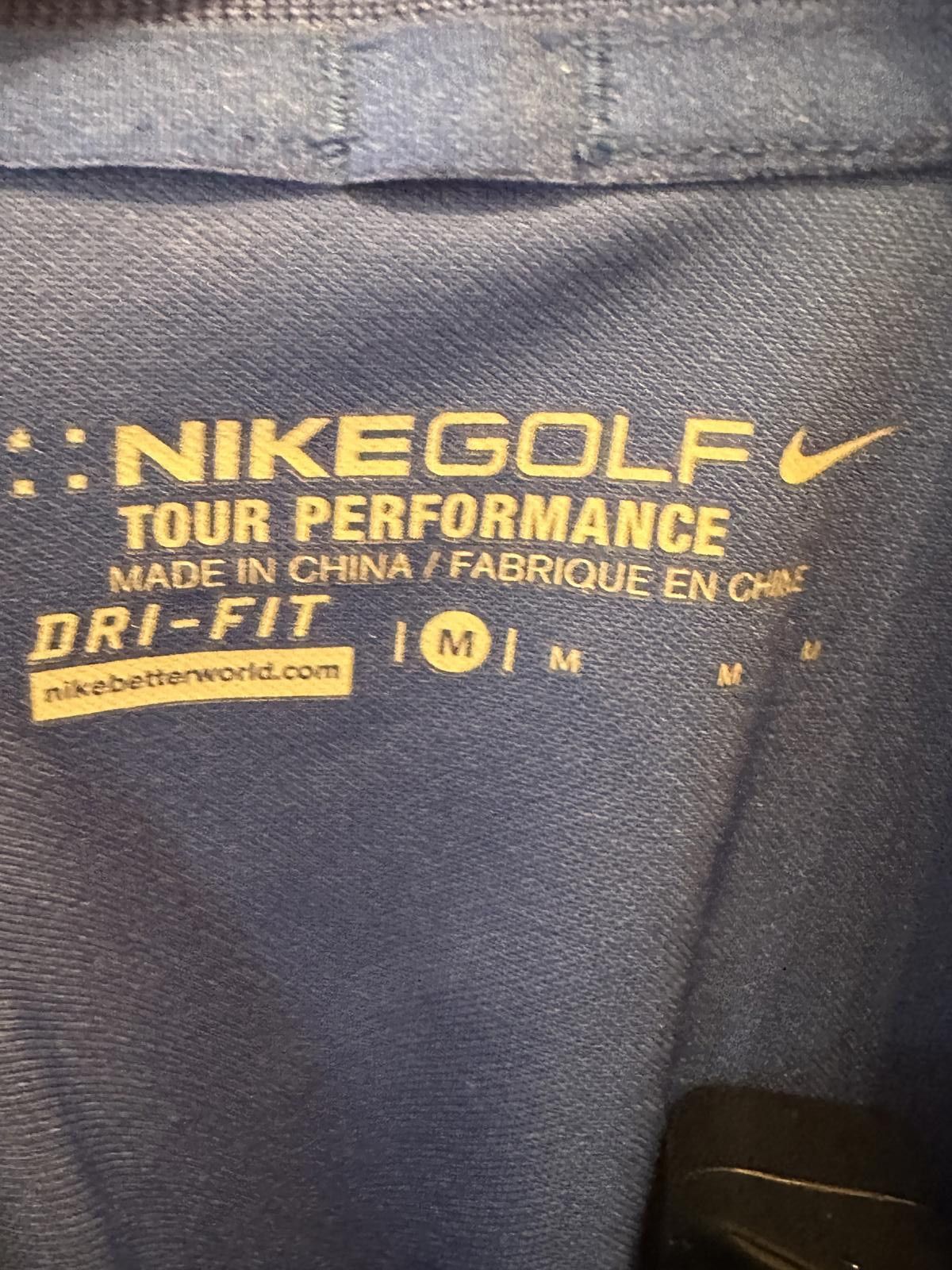 Nike Nike Golf Tour Performance DriFIT Polo Shirt Medium Size US M / EU 48-50 / 2 - 2 Thumbnail