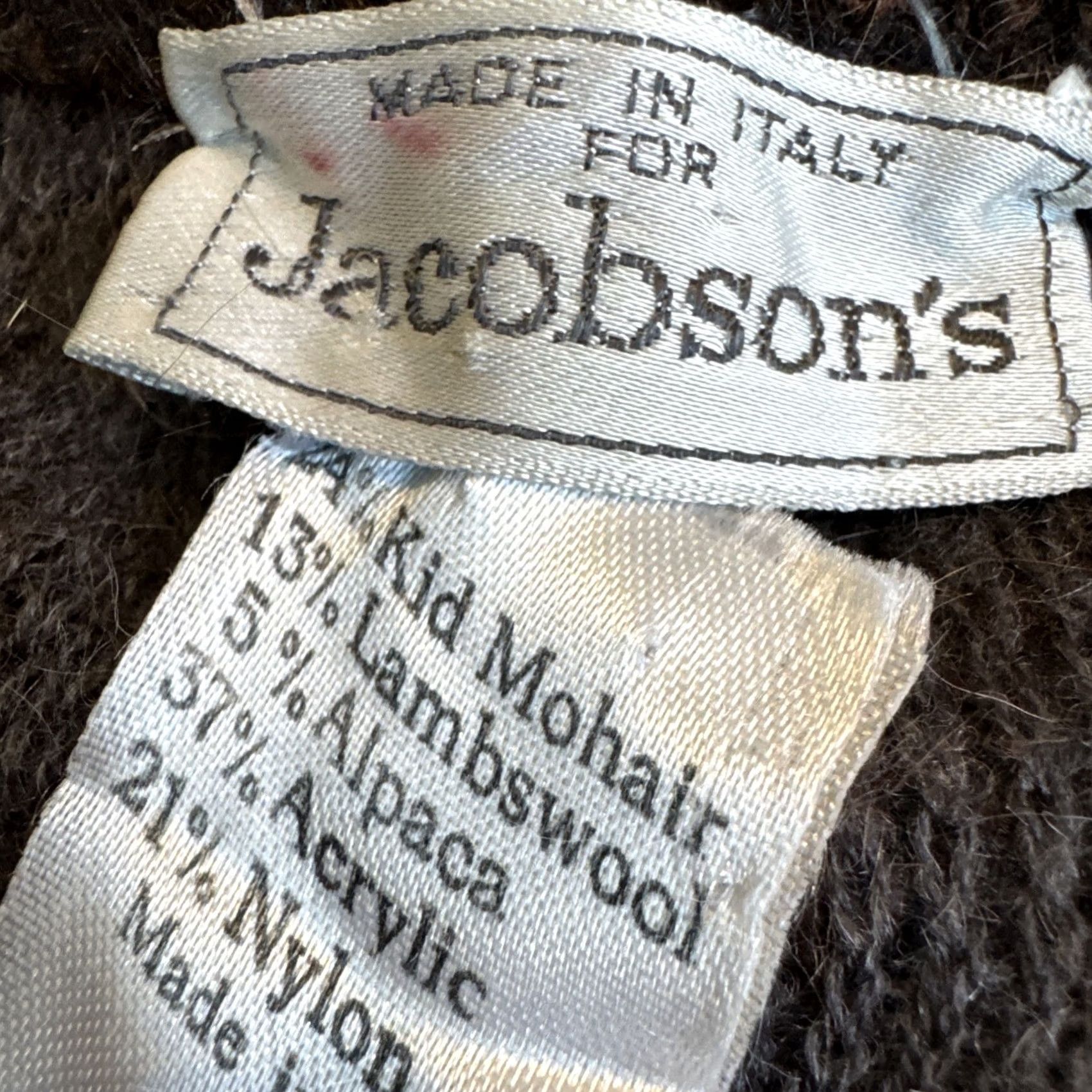 Vintage Vintage Jacobson’S Adult Size Large 24% Kid Moher Long Sleeve Pullover Sweater Size US L / EU 52-54 / 3 - 7 Thumbnail