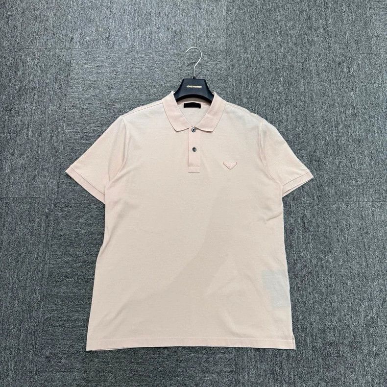 Prada Pink logo short sleeves