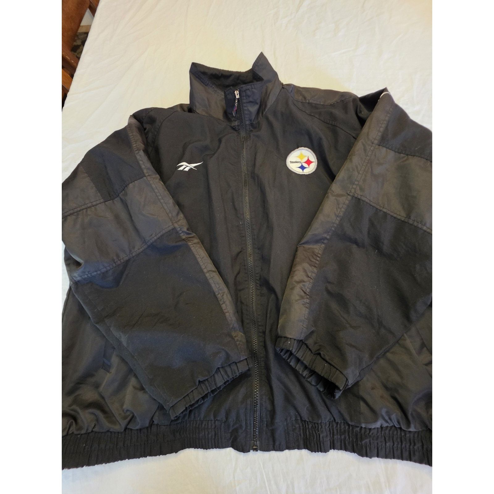 Reebok Pittsburgh Steelers Pro Line Reebok Men's Size 2XL Zippered Size US XXL / EU 58 / 5 - 2 Thumbnail