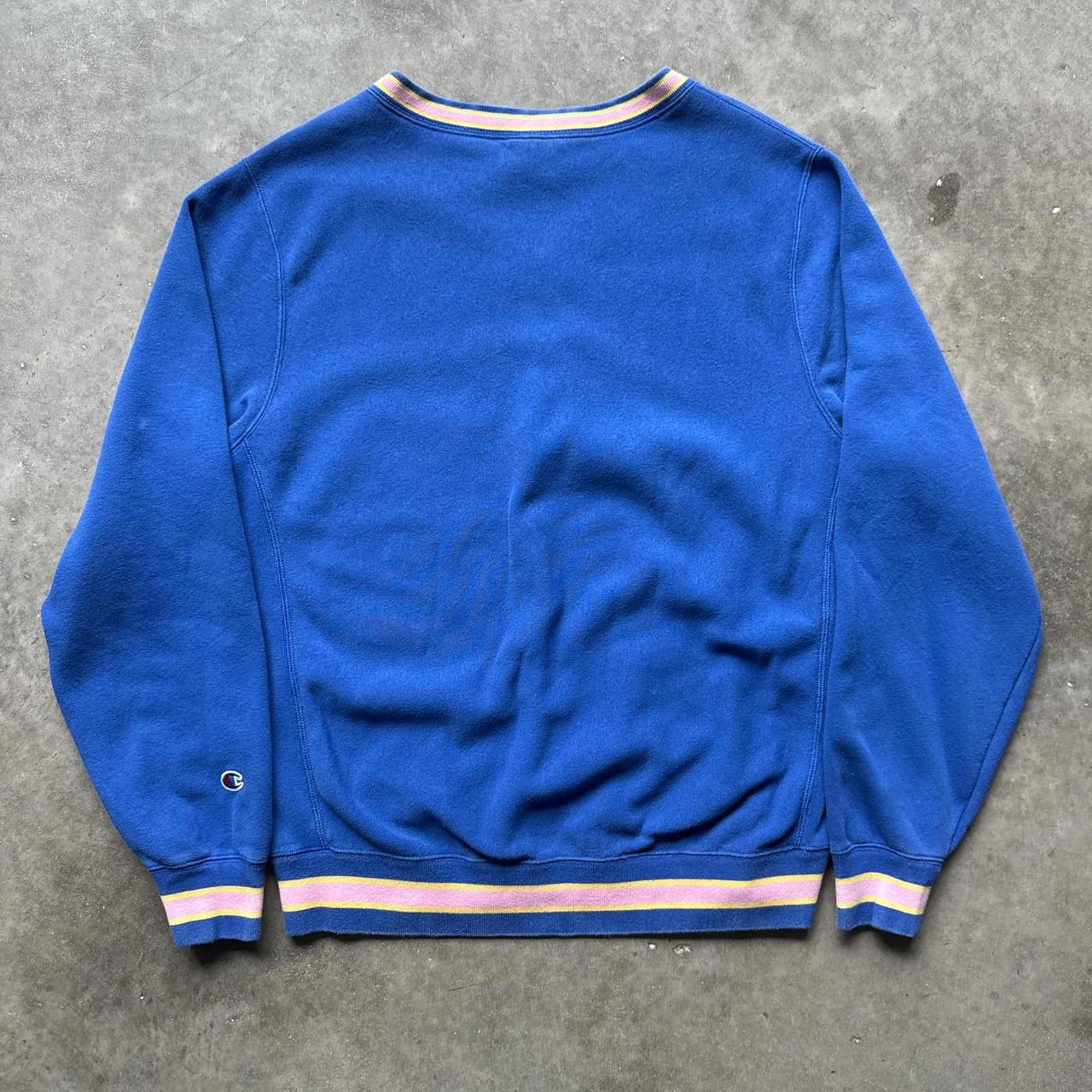 Champion Blue Vintage Y2K Champion Sportswear Crewneck Size US L / EU 52-54 / 3 - 2 Thumbnail
