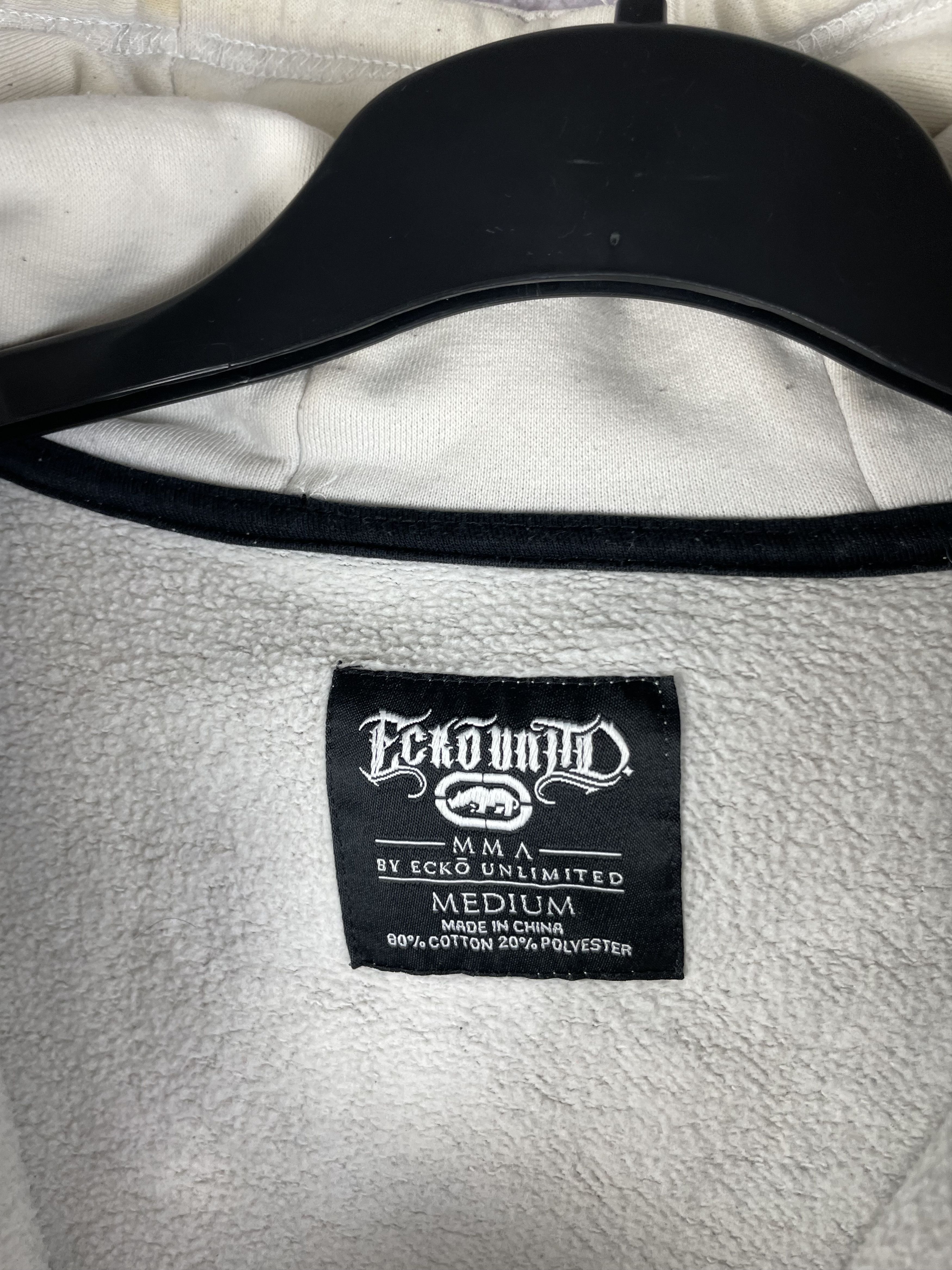 Ecko Unltd. CRAZY ECKO UNLTD FULL PRINTED VINTAGE ZIP UP BOXY HOODIE Size US M / EU 48-50 / 2 - 4 Thumbnail