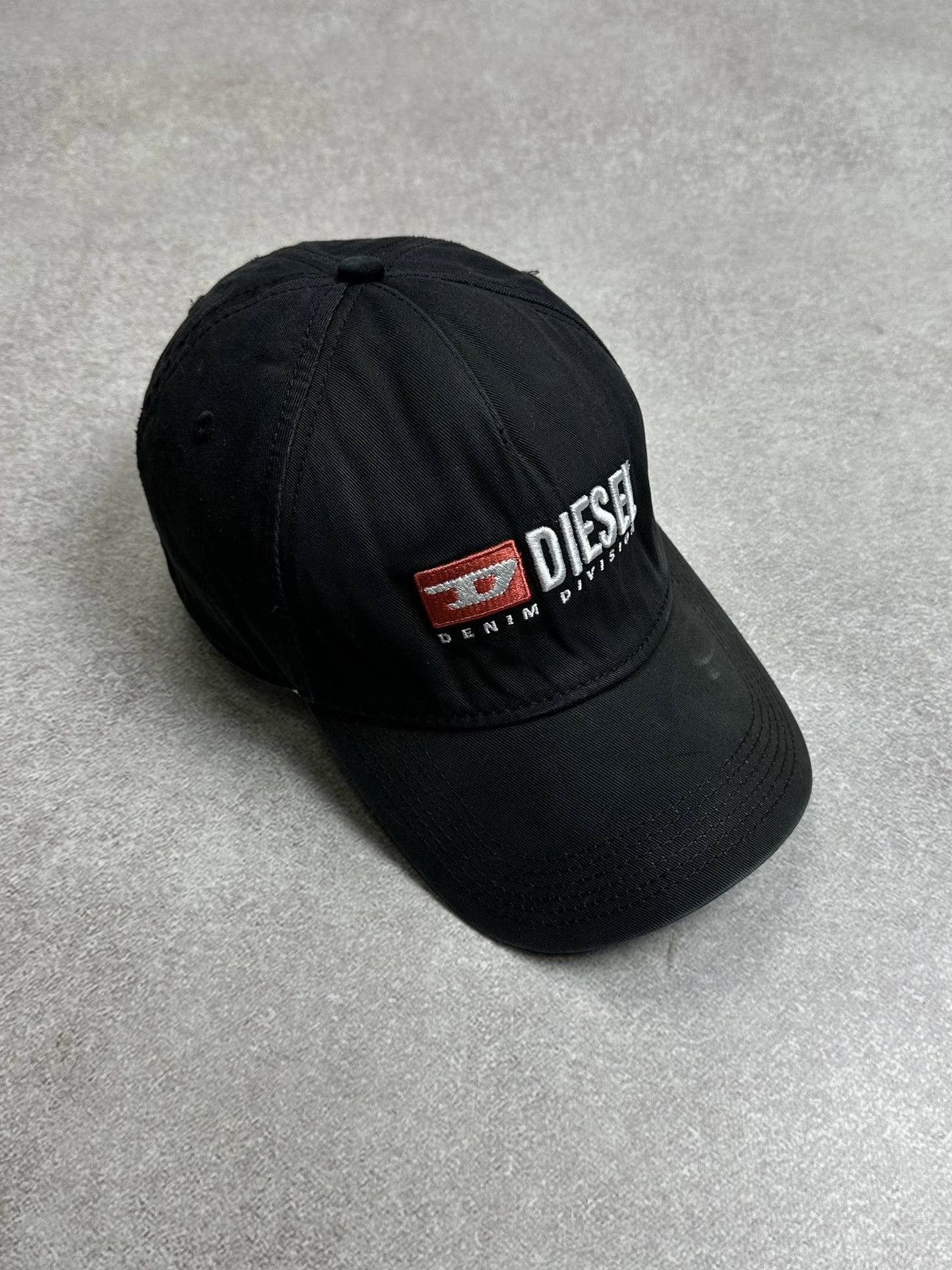 Diesel Vintage Diesel Spellout Embroidery Grunge Cap Os Size ONE SIZE - 1 Thumbnail