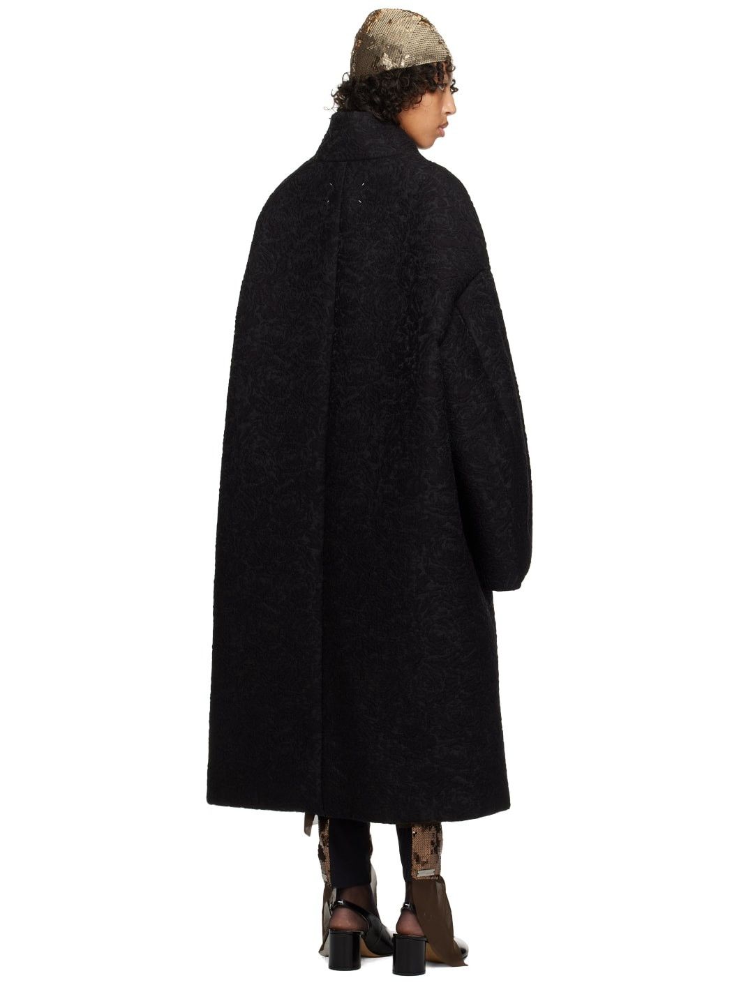 Maison Margiela o1y0625 Coat in Black Size S / US 4 / IT 40 - 3 Thumbnail