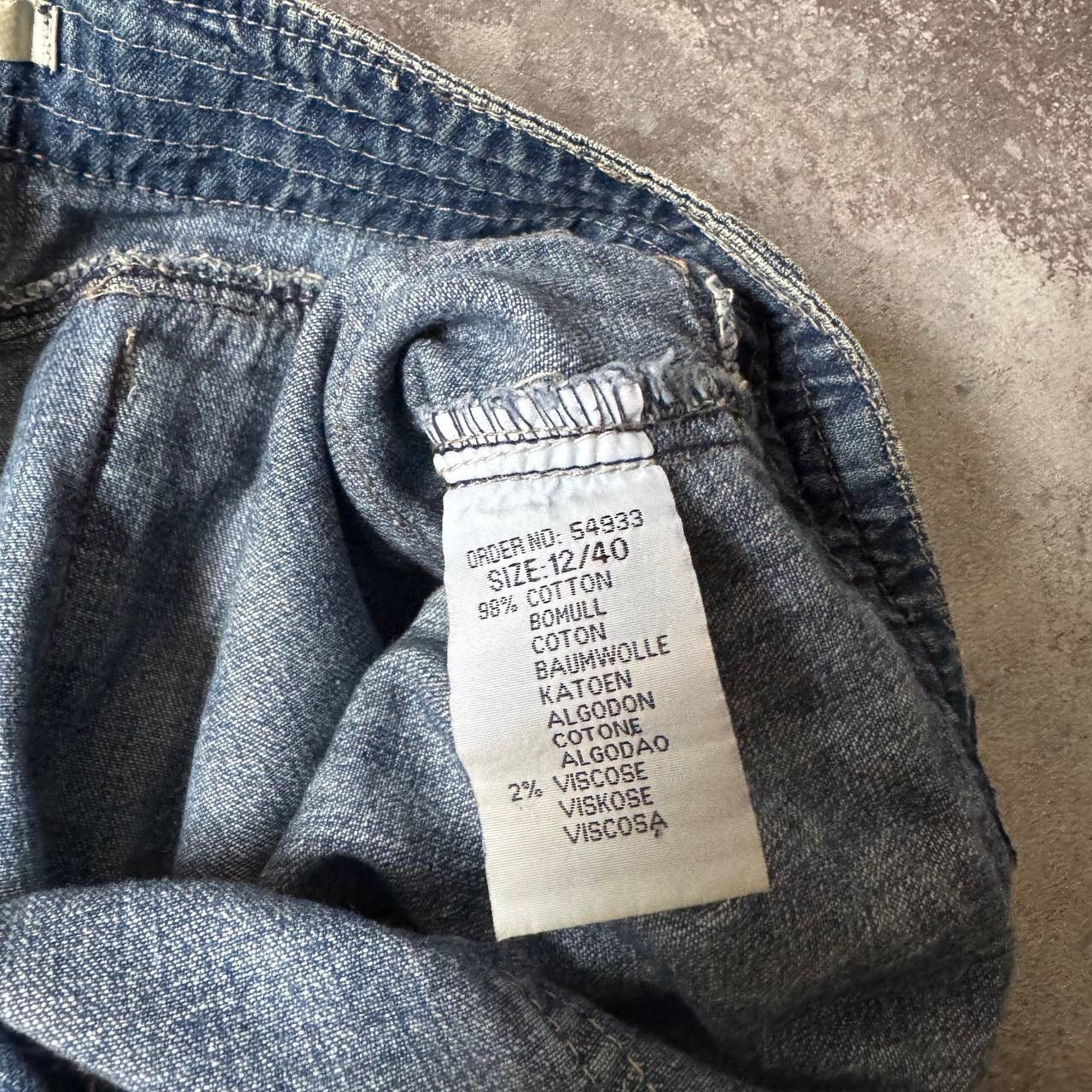 20471120 × Hysteric Glamour × Japanese Brand Amazing Multipocket Cargo Denim Mini Skirt Size 31" - 8 Thumbnail