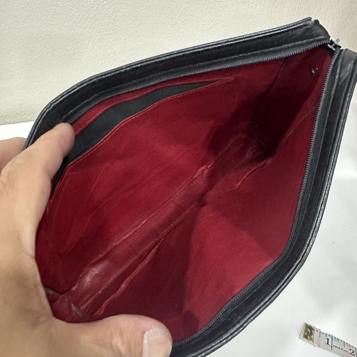 Christian Dior Monsieur ‼️YES‼️ VINTAGE CHRISTIAN DIOR LEATHER CLUTCH BAG Size ONE SIZE - 8 Thumbnail