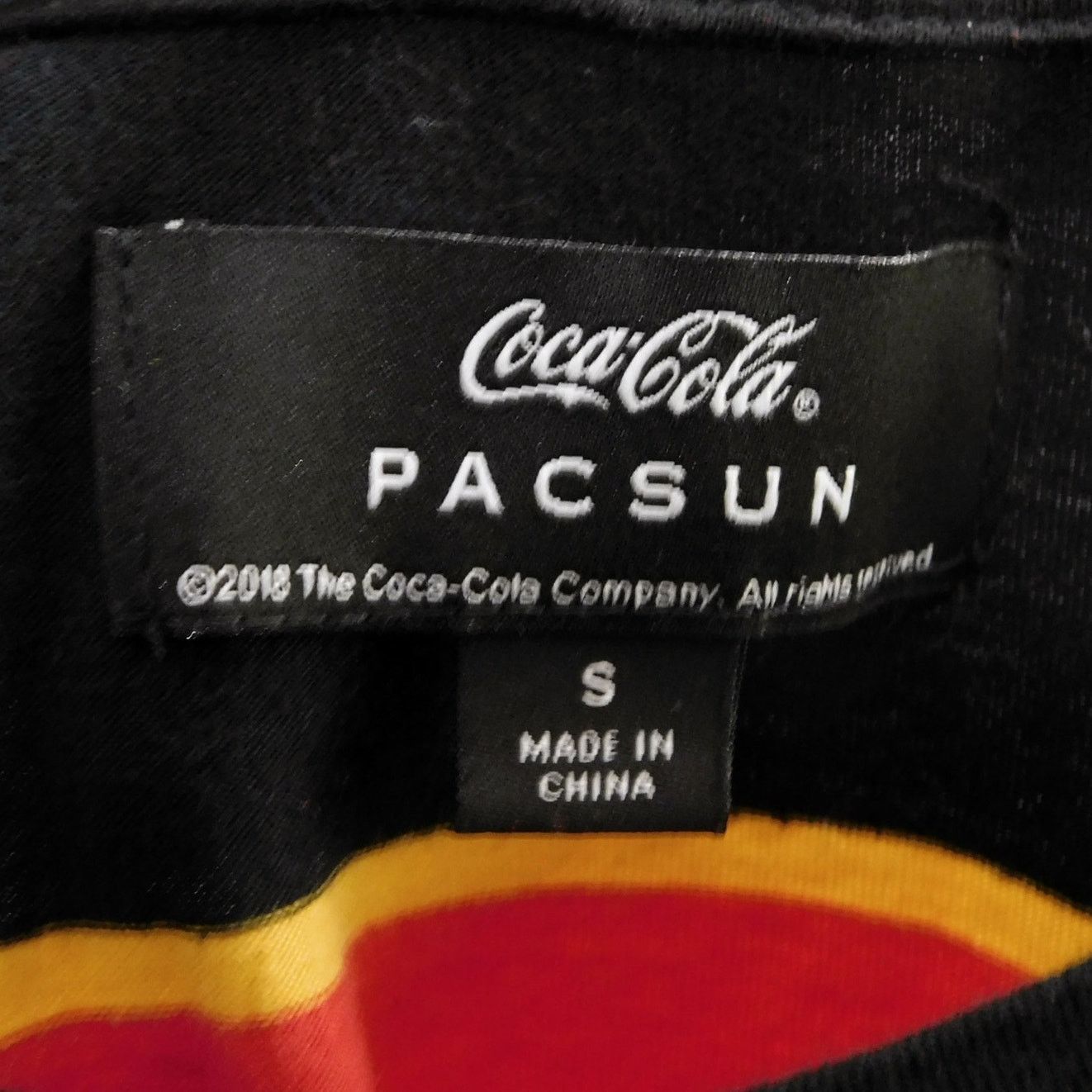 Pacsun Pac Sun Coca Cola Striped Long Sleeve T Shirt Size S Size US S / EU 44-46 / 1 - 3 Thumbnail