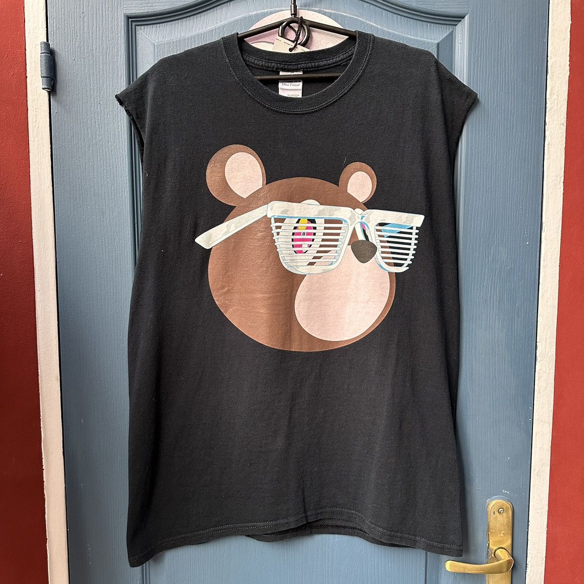 Kanye West × Takashi Murakami × Vintage 2007 Kanye West Takashi Murakami Glow in The Dark tour USA Size US L / EU 52-54 / 3 - 1 Thumbnail