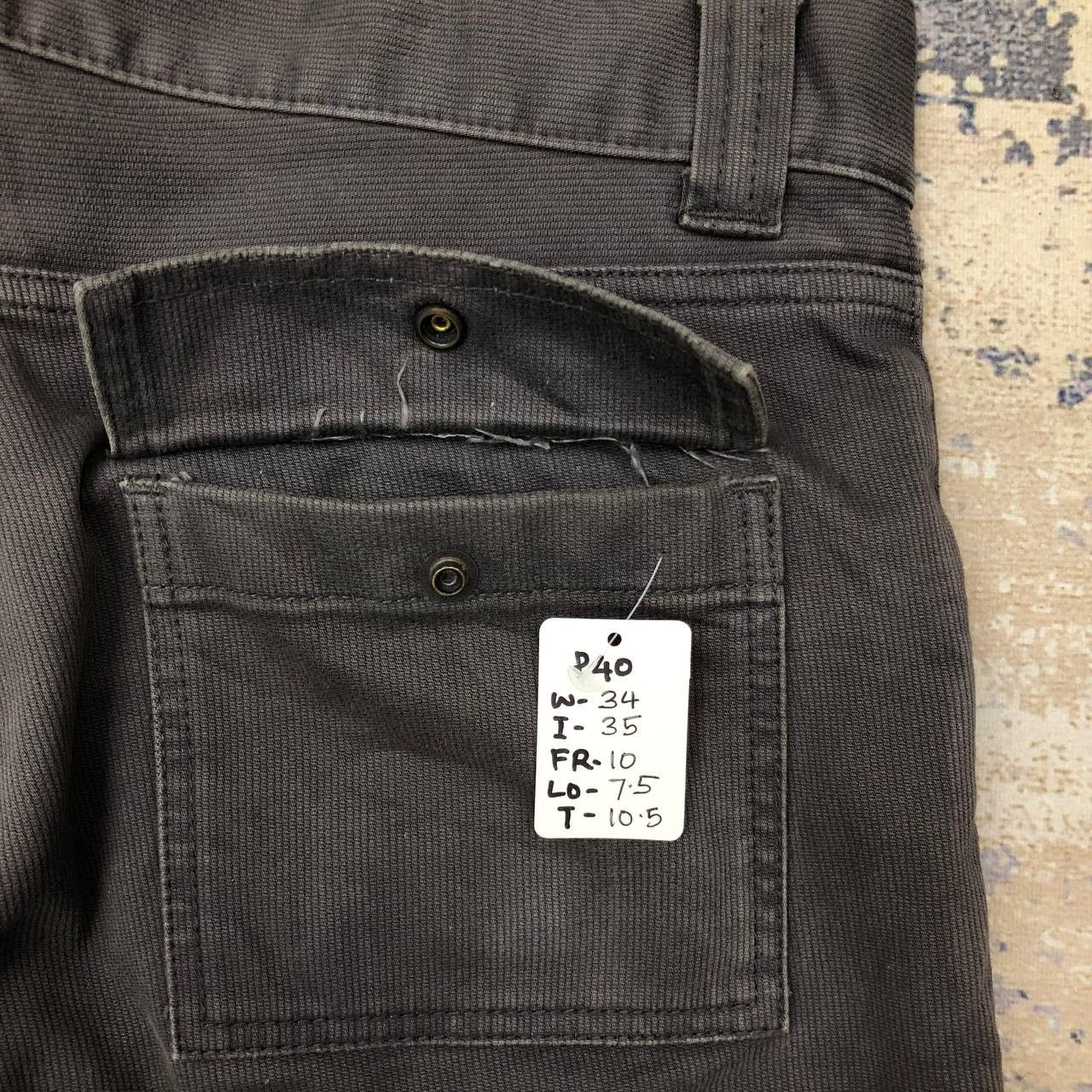 Japanese Brand × Paul Smith Red Ear P40 RED EAR SLIMFIT BUSH PANTS Size US 34 / EU 50 - 7 Thumbnail