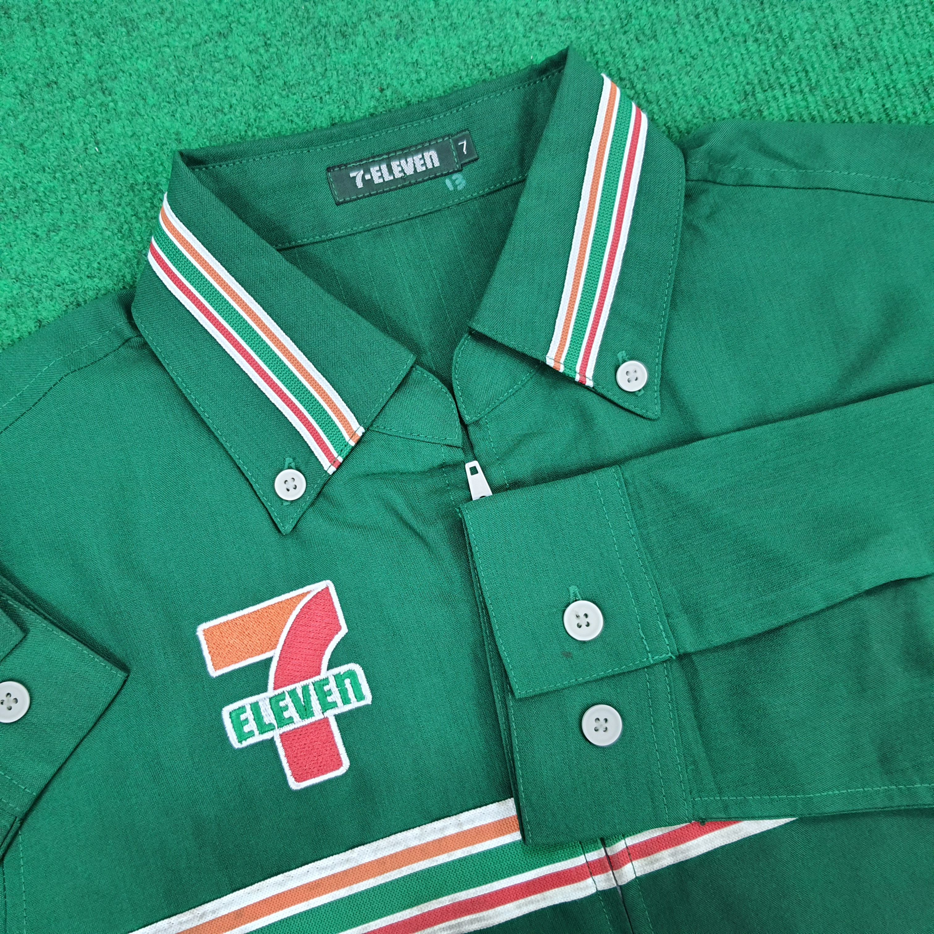 Vintage Vintage 7 Eleven Japanese Staff Uniform Jacket Size S / US 4 / IT 40 - 5 Thumbnail