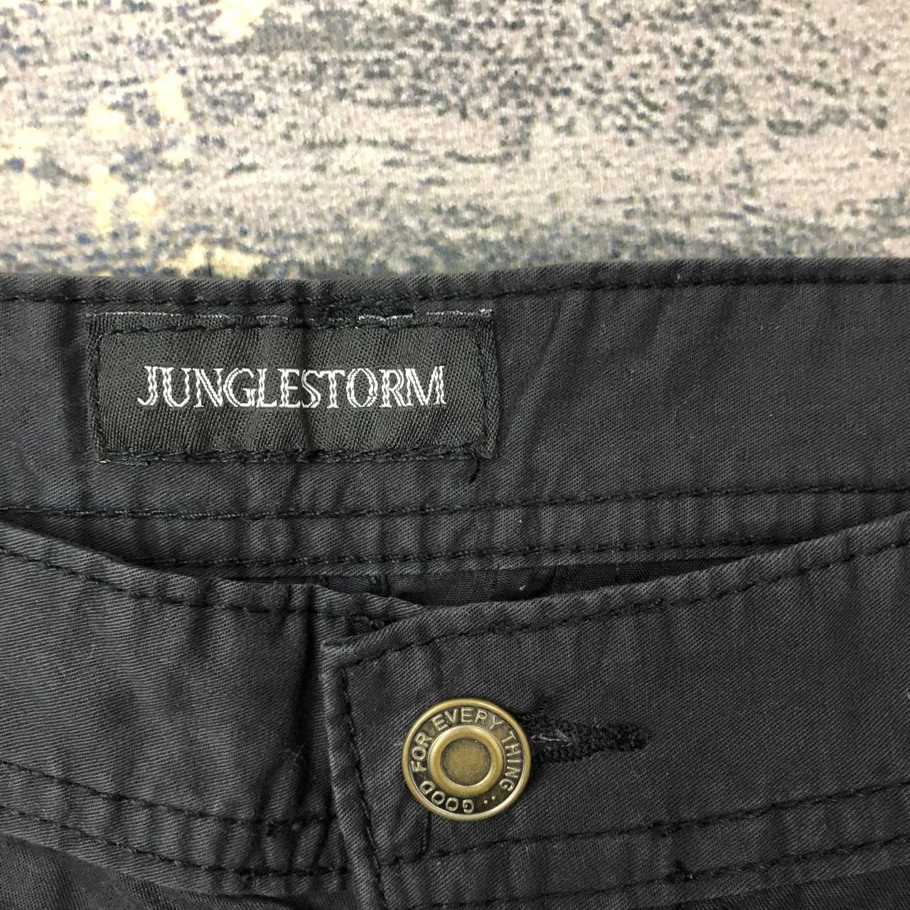 Japanese Brand P288 JUNGLESTORM JAPAN ZIPPER CARGO PANTS Size US 32 / EU 48 - 5 Thumbnail
