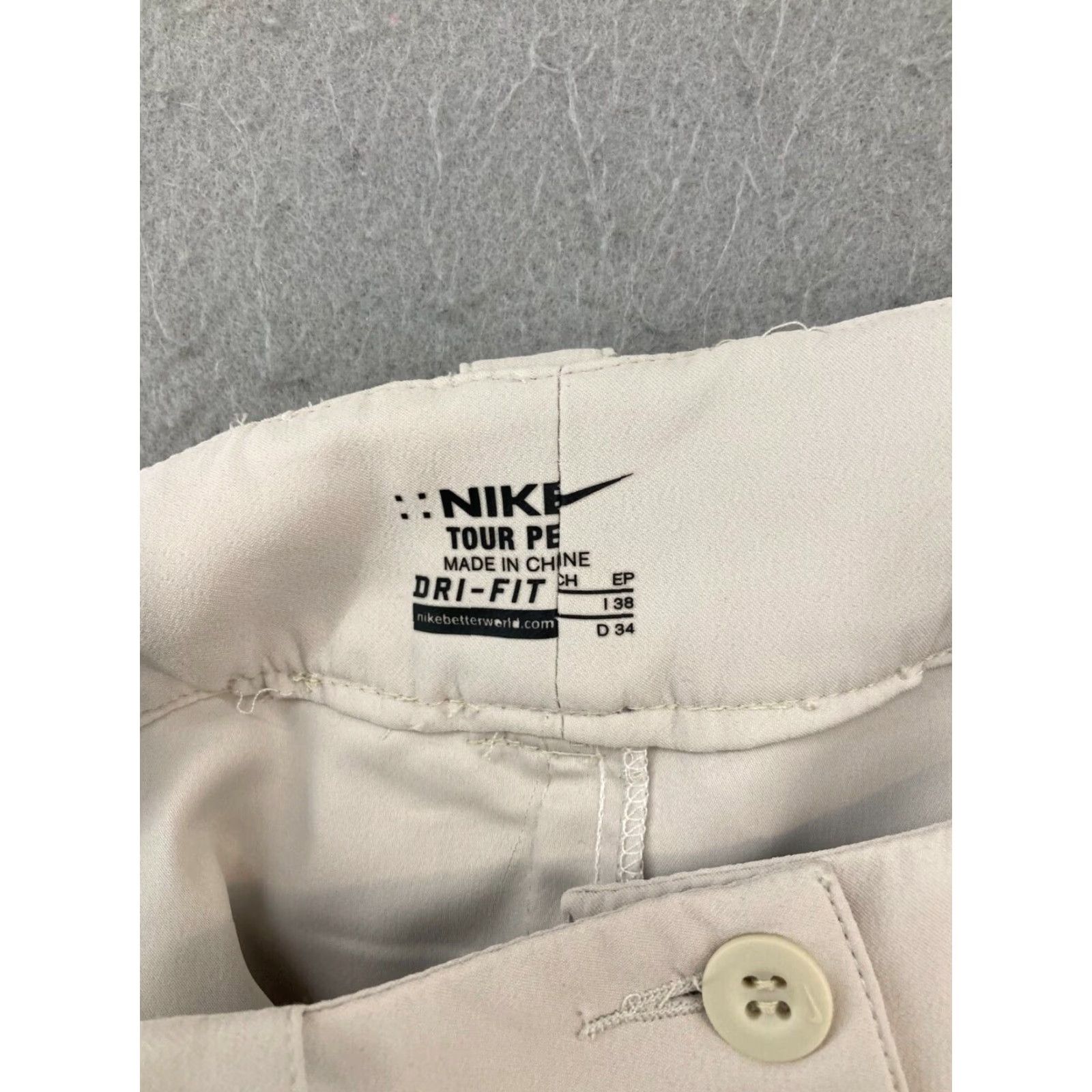 Nike Nike Tour Skirt Womens 26 Small Khaki Beige Golf Athletic Activewear 90s Logo Nike Womens Skirt Short Athletic Golf Size 26" / US 2 / IT 38 - 7 Thumbnail