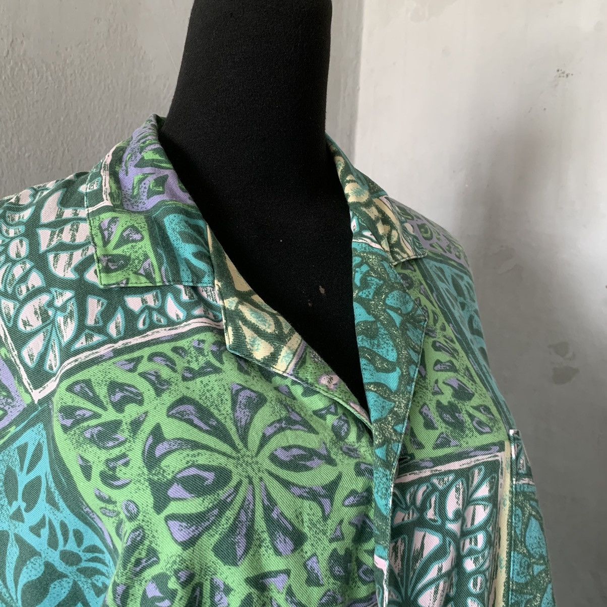 Kansai Yamamoto Vintage Kansai Man Floral Light Jacket Size US XL / EU 56 / 4 - 2 Thumbnail