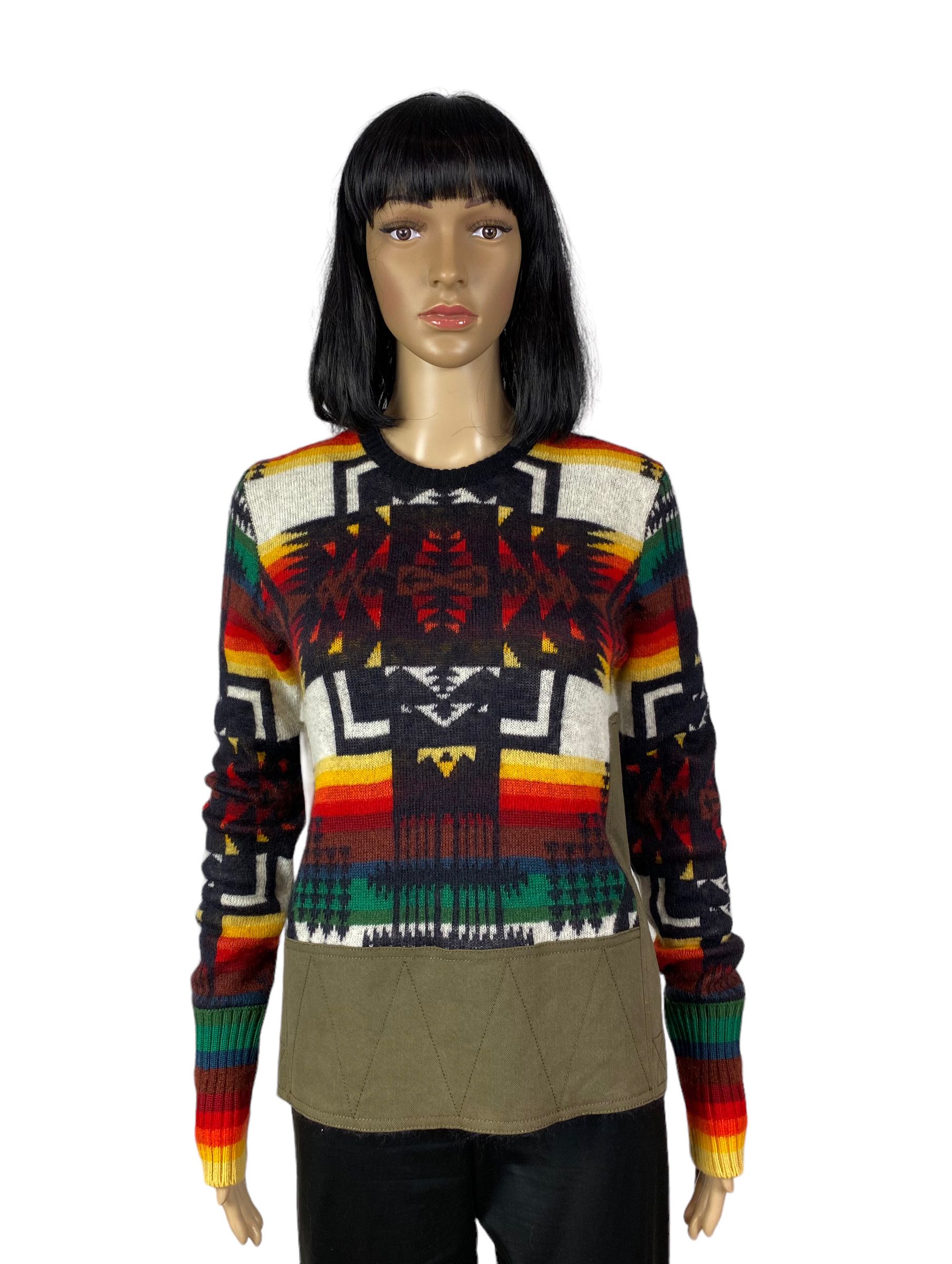 N21 Numero 21 N21 Sweater alpaca-wool printed pullover size 38 Size XS / US 0-2 / IT 36-38 - 1 Thumbnail