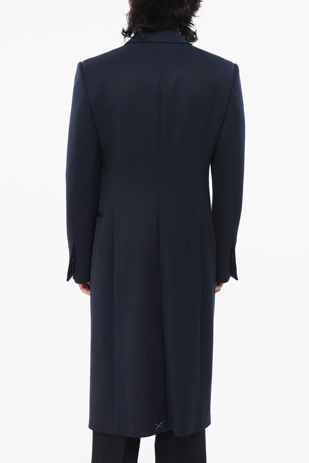 Alexander McQueen og1mm0925 Wool Coat in Blue Size US M / EU 48-50 / 2 - 2 Thumbnail
