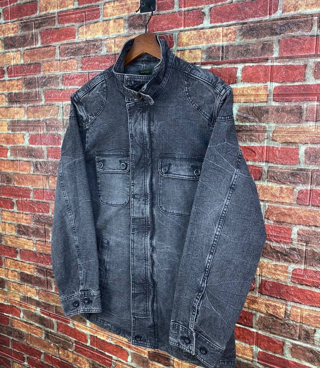 Japanese Brand RARE ROYAL HAREX AW1997 TOKYO DENIM CHORE JACKET VINTAGE Size US M / EU 48-50 / 2 - 4 Thumbnail