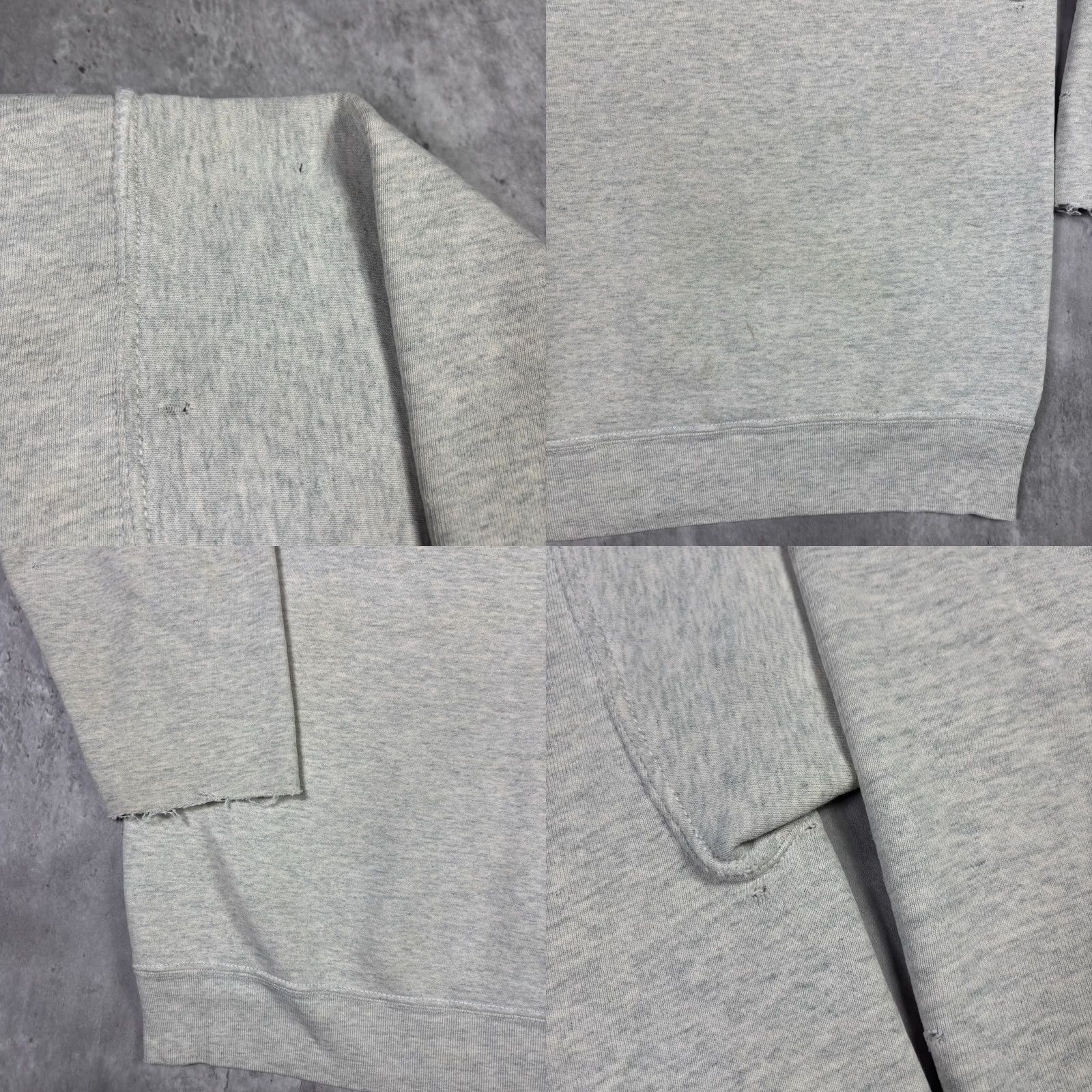 Vintage VINTAGE 90s Bloomsburg University Sweatshirt Gray Pullover Distressed Mens sz Lg Sweatshirt Size US L / EU 52-54 / 3 - 8 Thumbnail