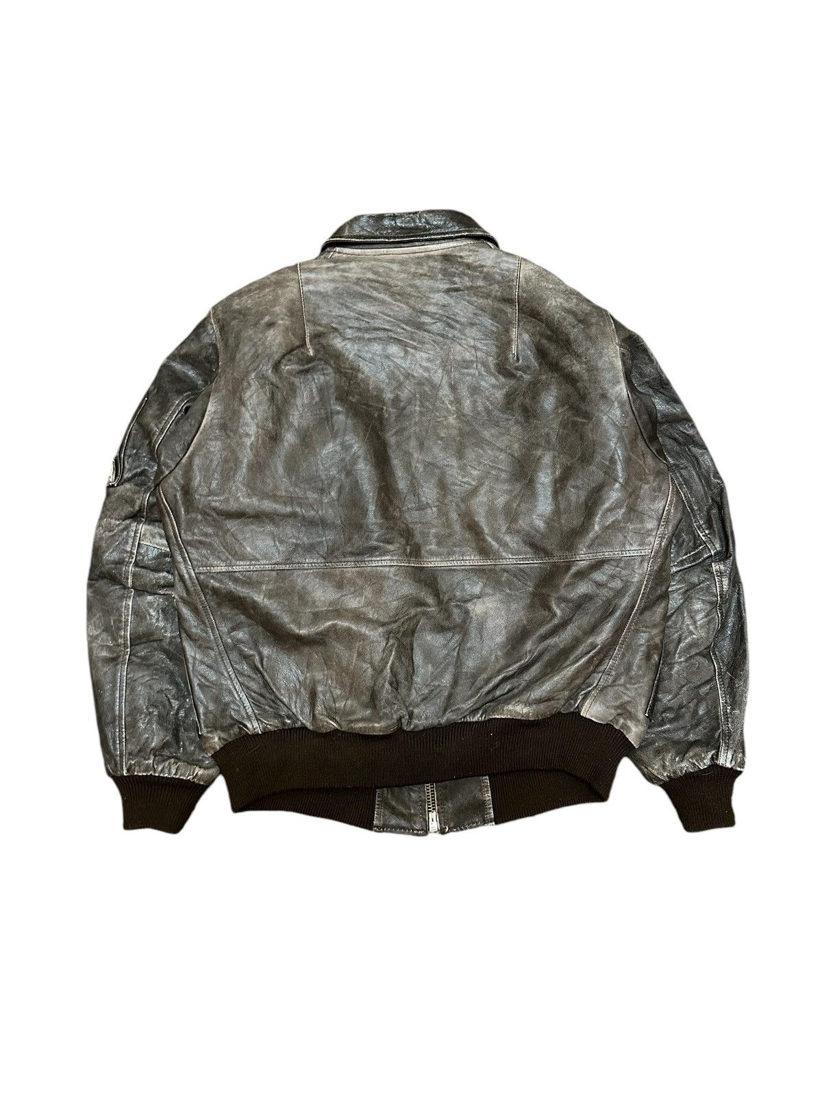 Vintage Vintage Leather Jacket Bomber Size US M / EU 48-50 / 2 - 6 Thumbnail