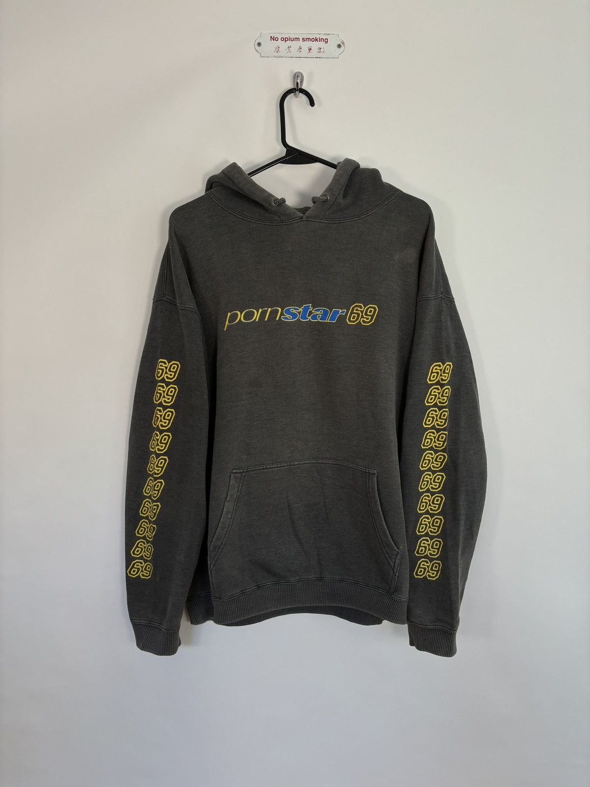 Vintage 🚭SICK AND TWISTED🚭 Porn Star "69" MOTIF Hoodie Size US XL / EU 56 / 4 - 2 Thumbnail