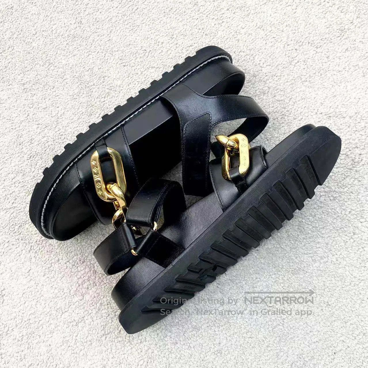 Other Louis Vuitton Flat sandals with metal chains| Size US 6 / IT 36 - 3 Thumbnail