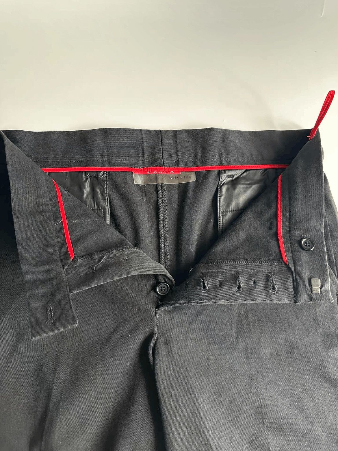 Prada Sz 46 Vintage Prada Red Label Side Zip Trousers-2508 Size US 30 / EU 46 - 6 Thumbnail