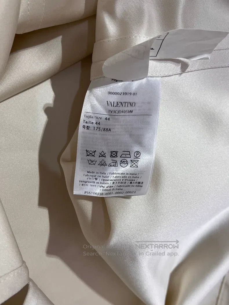 Valentino Valentino White multi-drawstring hooded sweatshirt Size S / US 4 / IT 40 - 7 Thumbnail