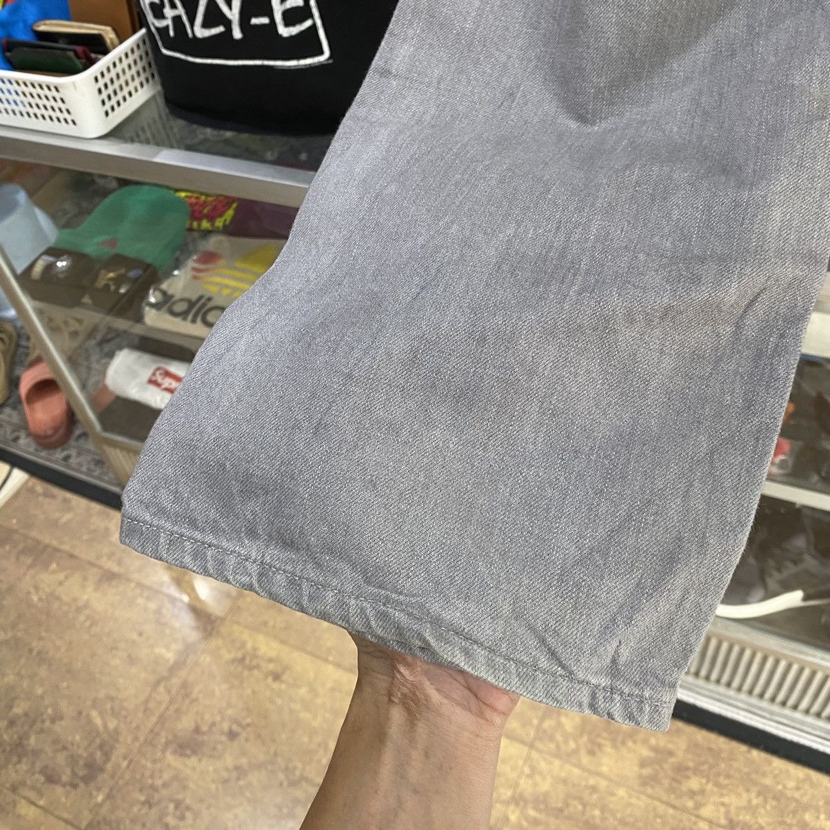 Bape Champion Logo Denim Size US 33 - 9 Thumbnail
