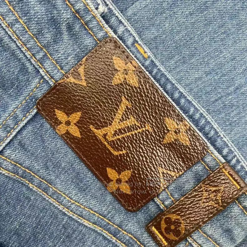 Louis Vuitton Louis Vuitton Monogram Denim Jeans 38. Size US 38 / EU 54 - 4 Thumbnail