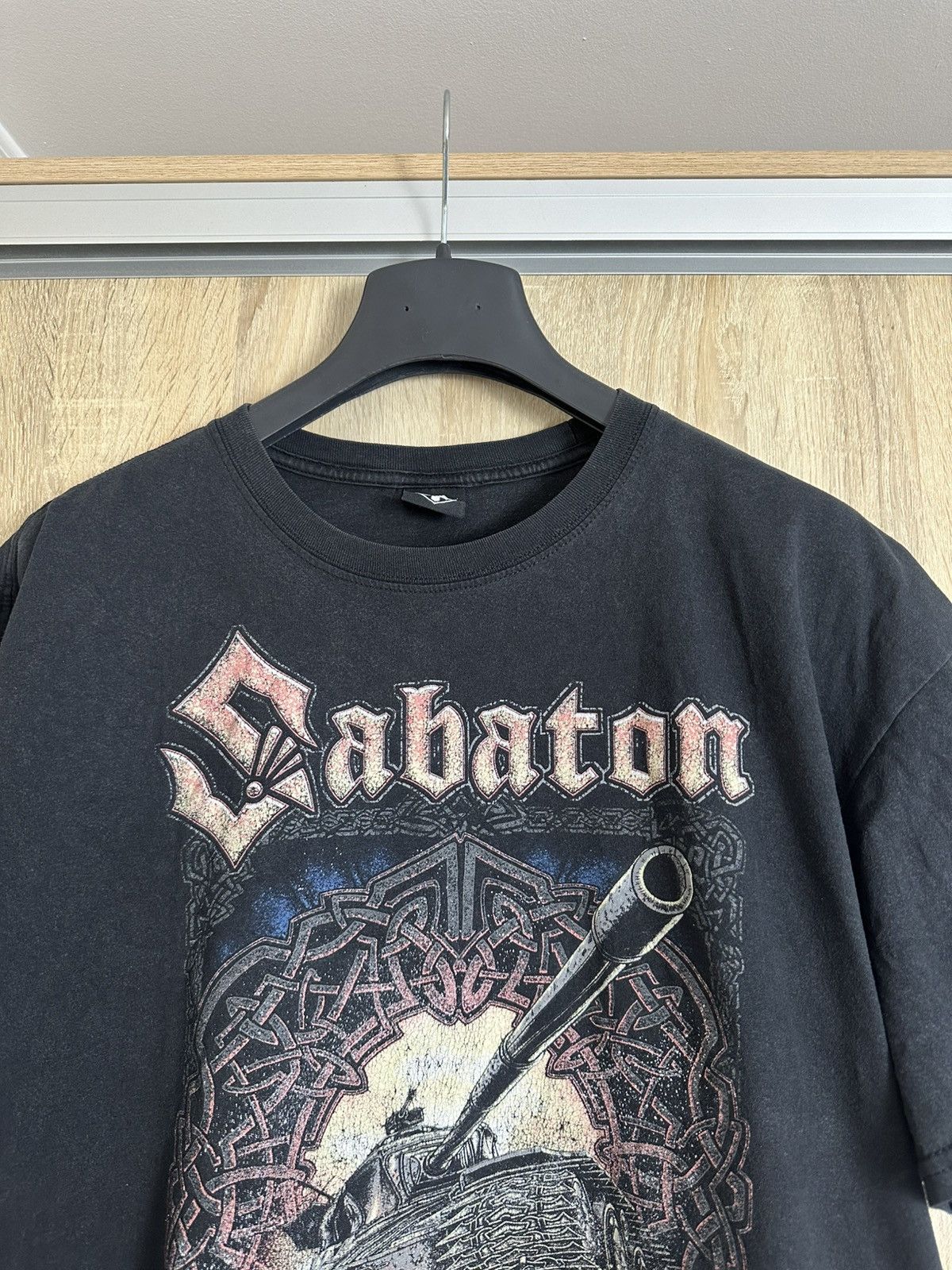 Band Tees 🔥 Sabaton Steel Commanders World of Tanks Vintage T Shirt Size US XL / EU 56 / 4 - 3 Thumbnail