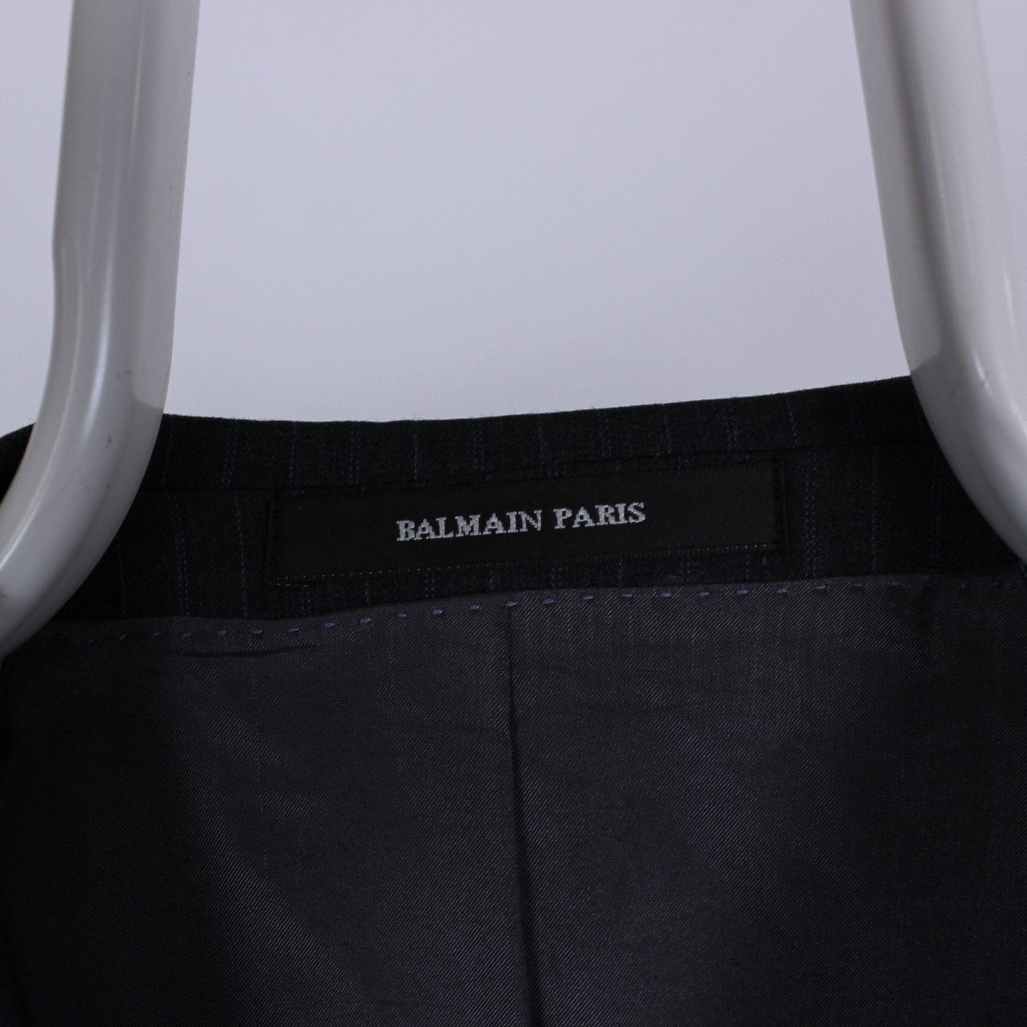Balmain Balmain suits wool blazer pants rare XL Size 46R - 11 Thumbnail