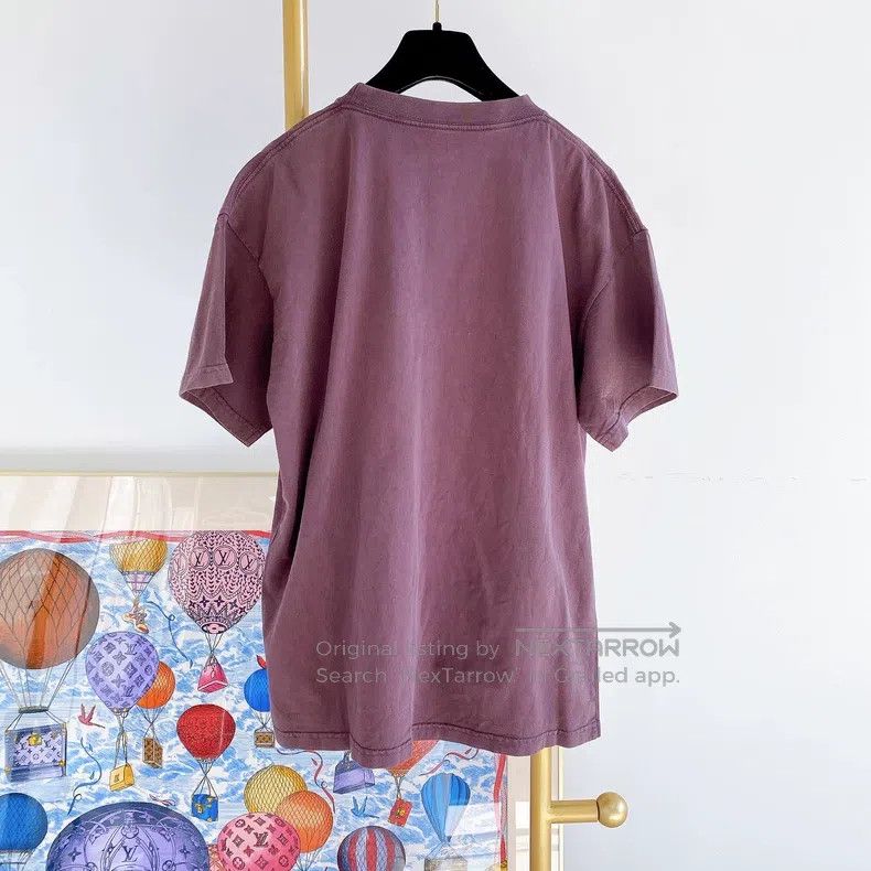 Balenciaga Balenciaga Letter Logo Solid Color T-Shirt Size US M / EU 48-50 / 2 - 2 Thumbnail