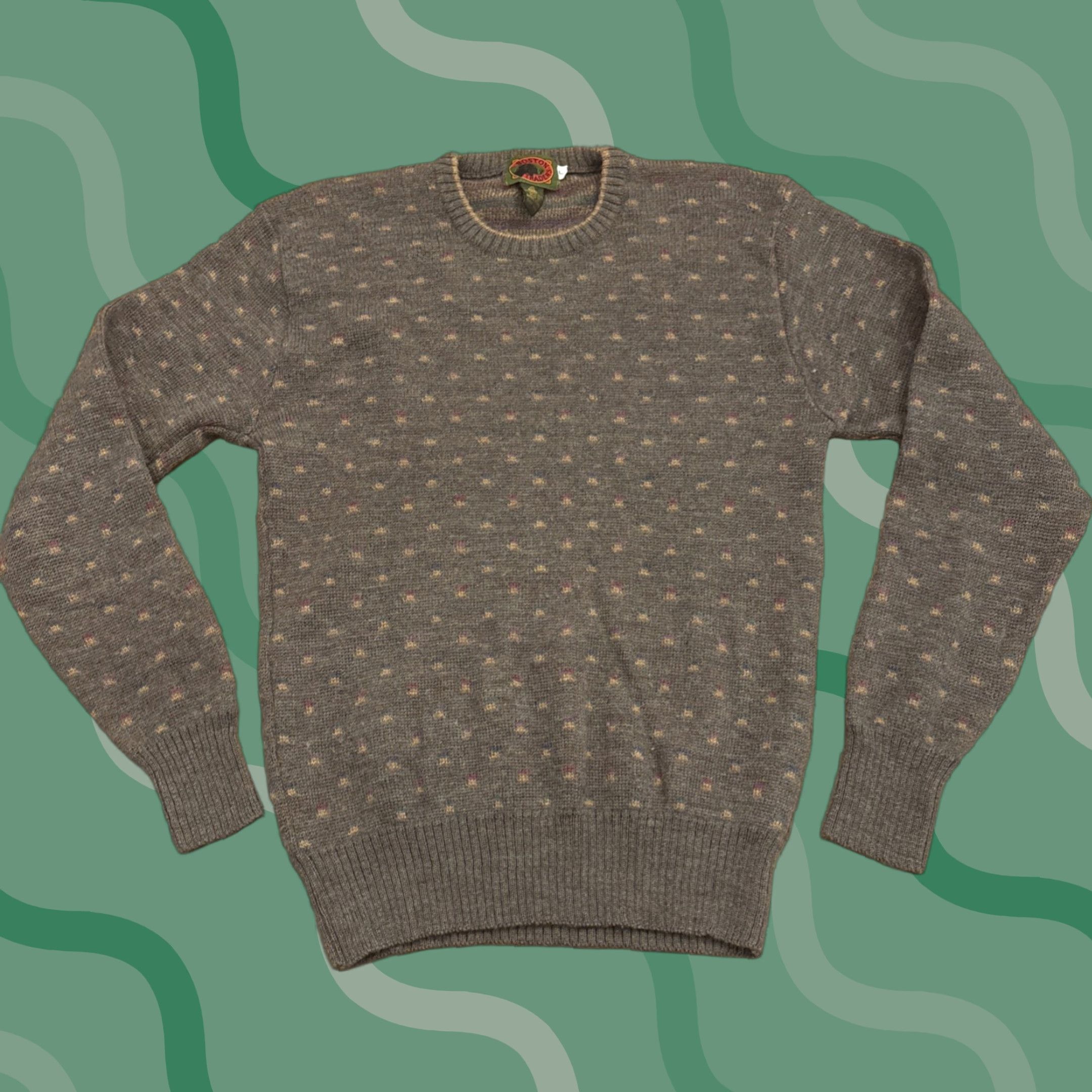 Eddie Bauer VINTAGE Eddie Bauer Boston Traders Mens Sweater Crew Neck Wool Olive Green Size L Mens Pullover Knit 100% Pure Wool Rib Knit Trim Rolled Cuffs Size US L / EU 52-54 / 3 - 1 Thumbnail