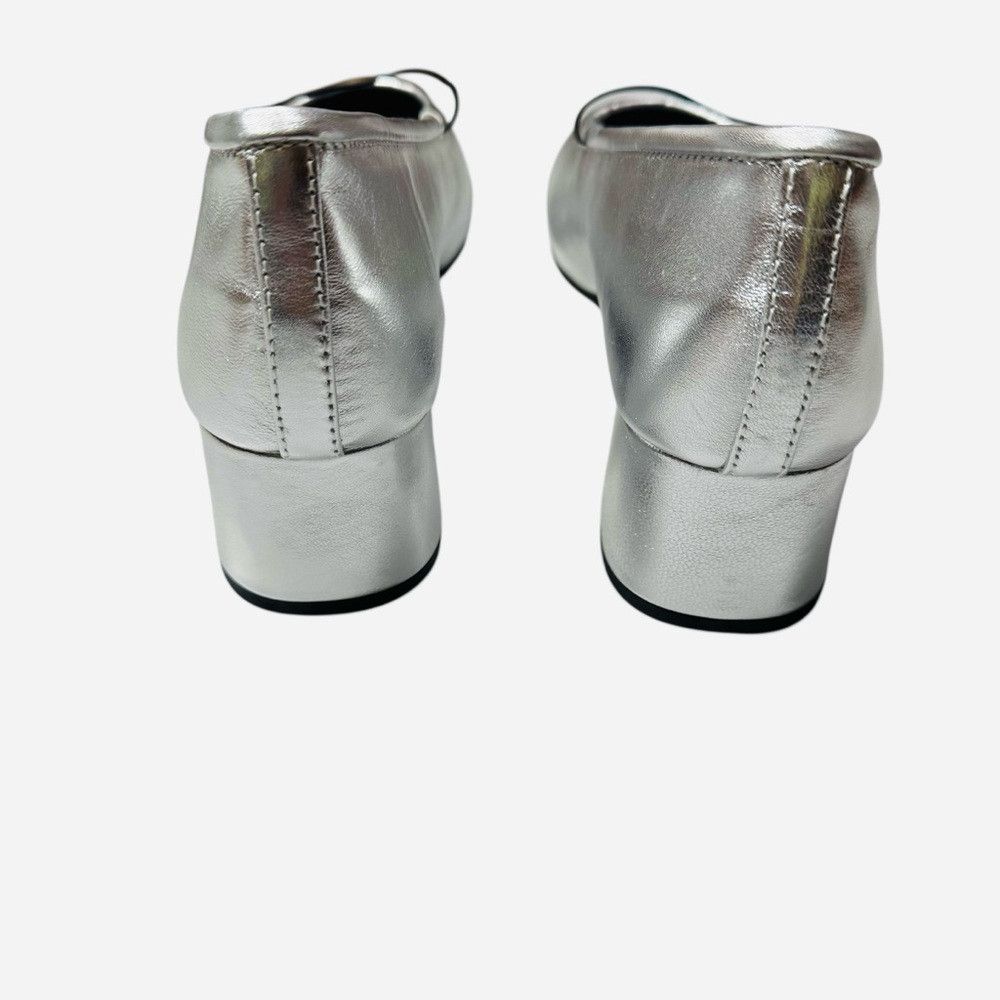 Seychelles NWT New SEYCHELLES Leather Dusk To Dawn Silver Metallic Low Size US 9 / IT 39 - 7 Thumbnail