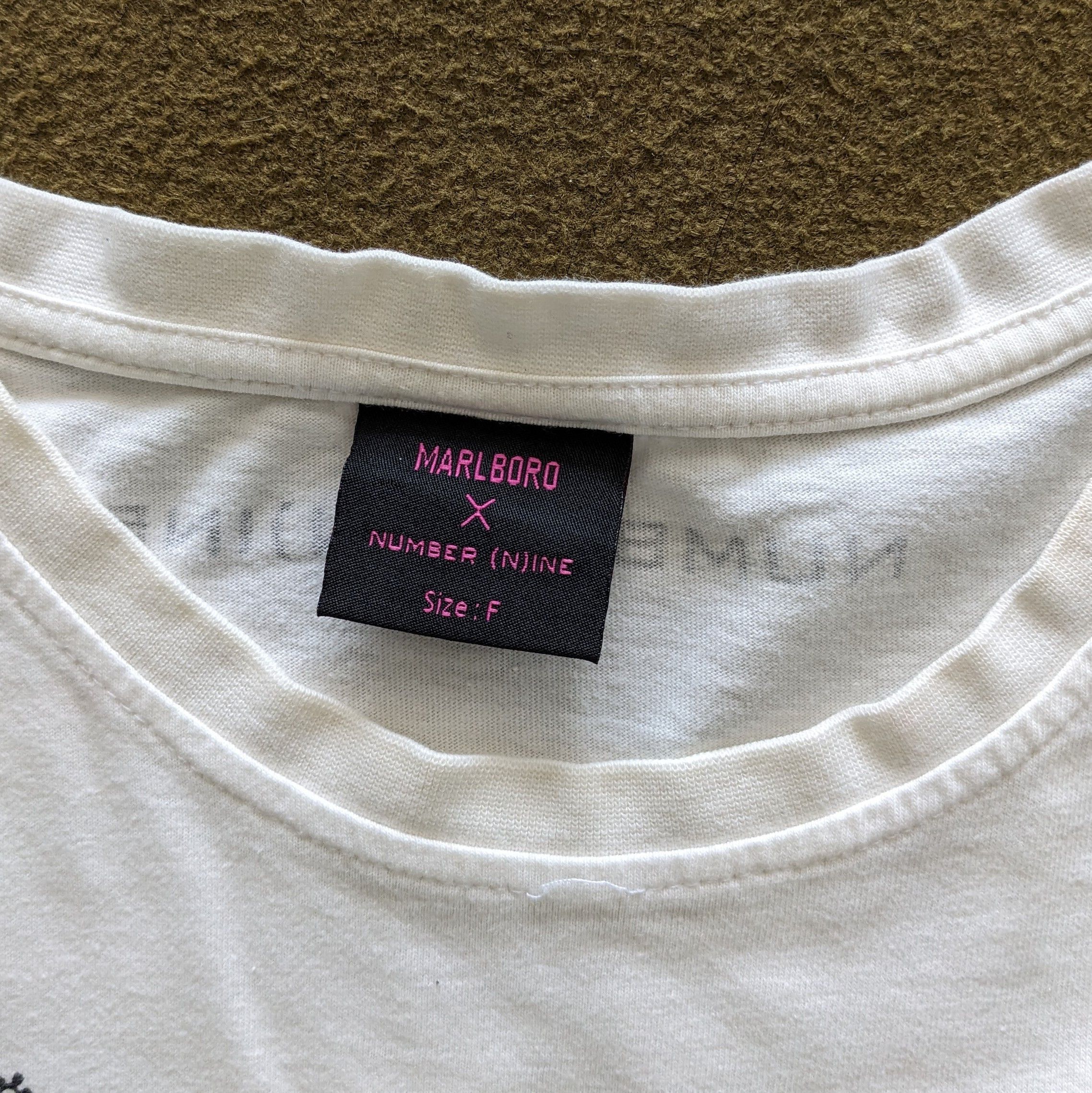 Number (N)ine Vintage MARLBORO x Number (N)ine Japanese Brand T-shirt Size US L / EU 52-54 / 3 - 5 Thumbnail
