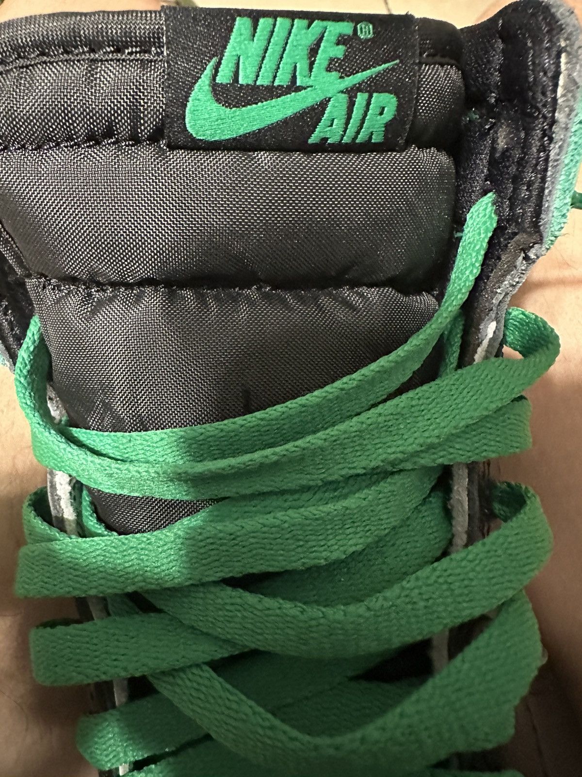 Nike Air Jordan 1 Retro High OG GS Lucky Green Size US 6 / EU 39 - 10 Thumbnail