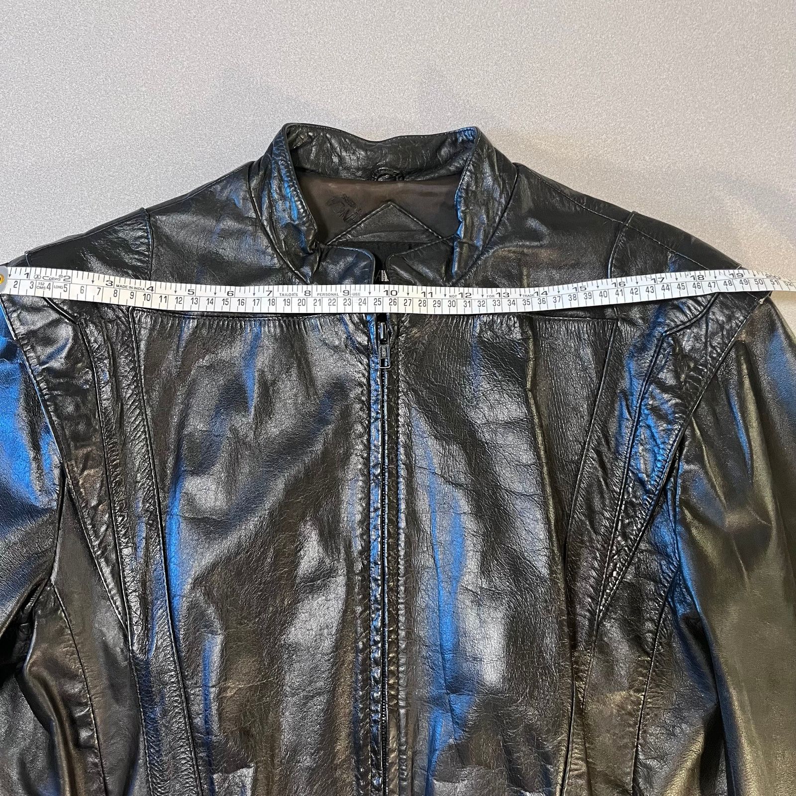 Casablanca Casablanca Leather Jacket Black Zip Front Size 40 Size M / US 6-8 / IT 42-44 - 5 Thumbnail