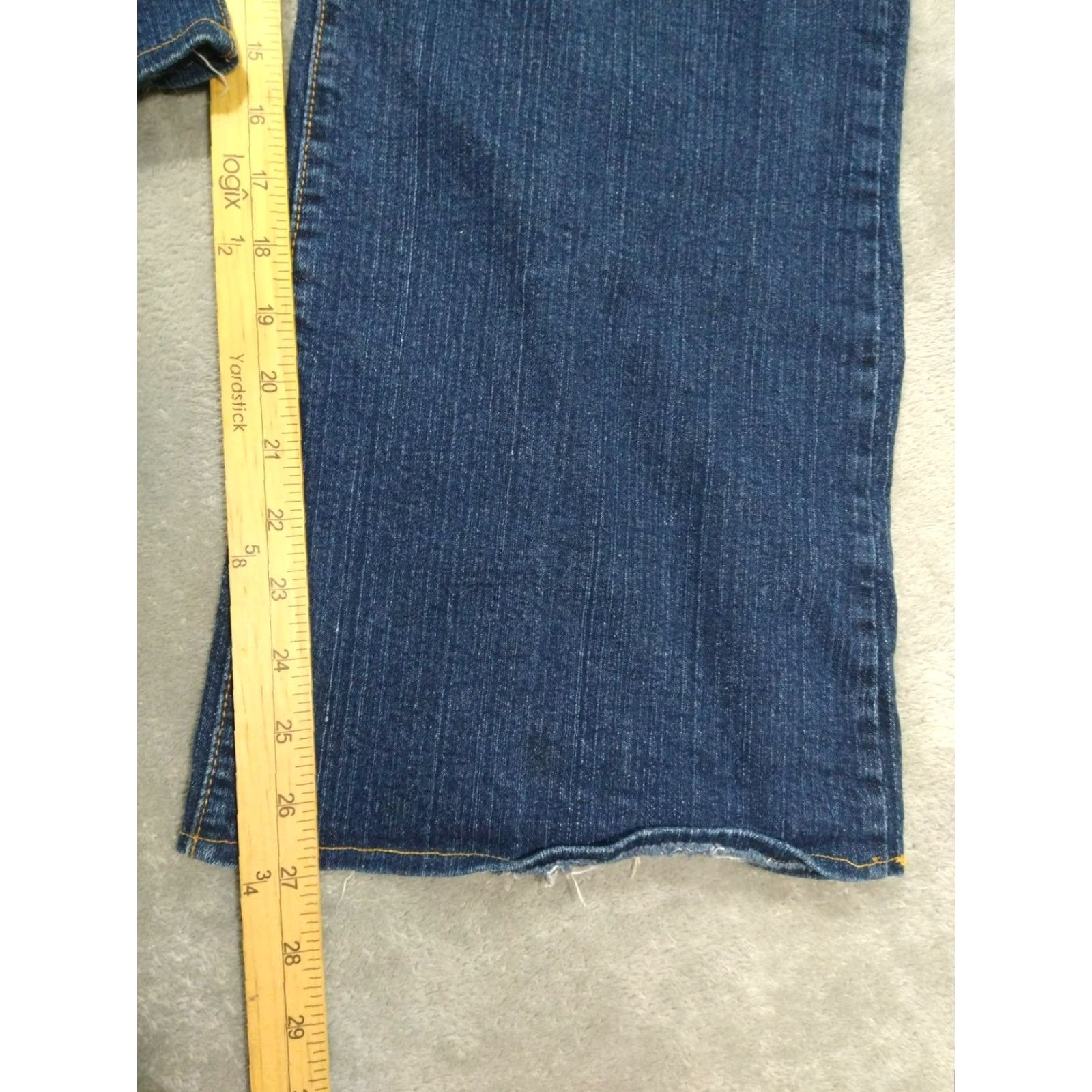 Levi's Levis 515 Jeans Womens 22W Blue Denim Boot Cut High Rise Dark Wash Stretch Y2K Womens Size 40" / US 18 - 5 Thumbnail