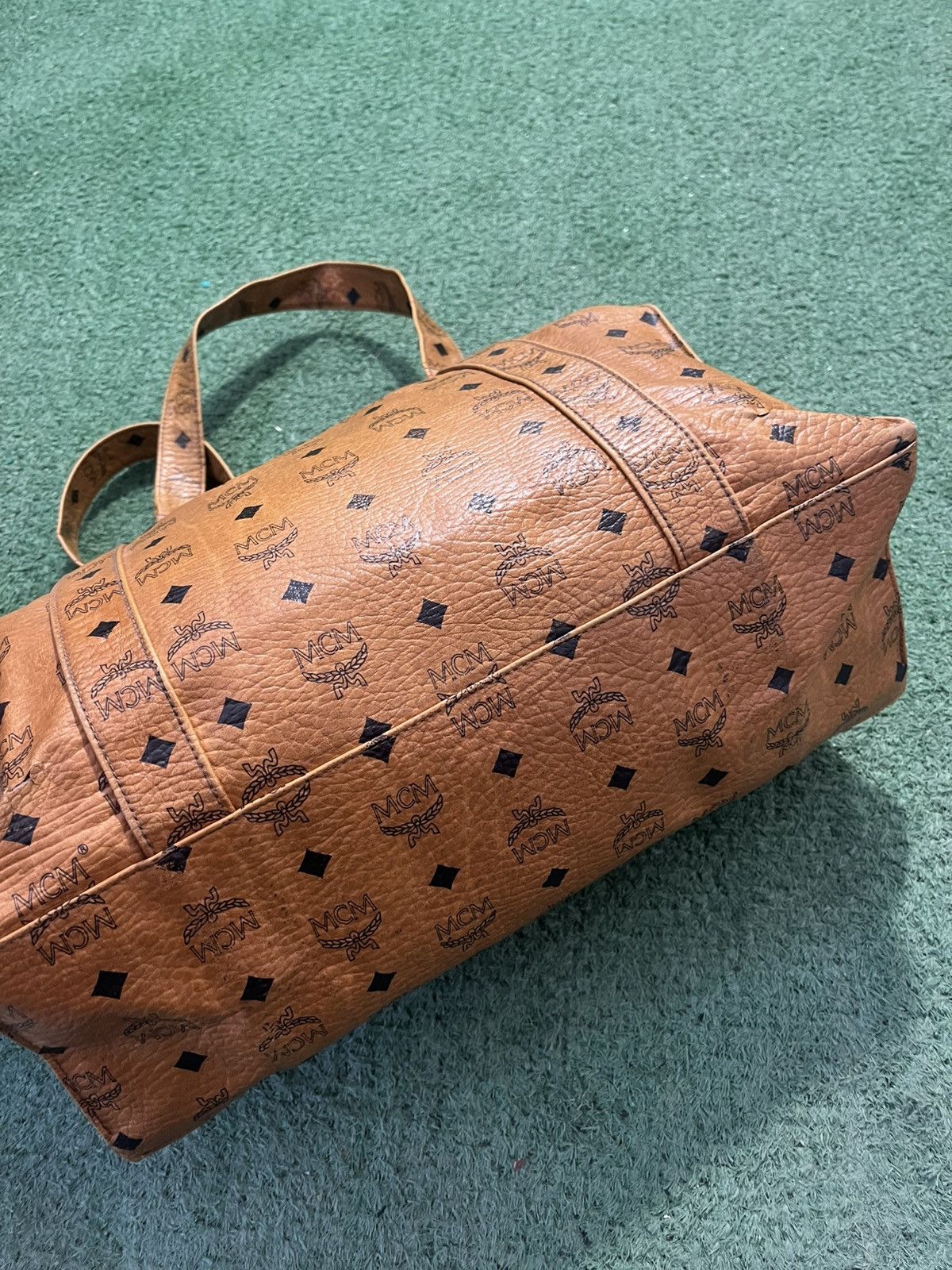 MCM MCM Monogram Leather Tote Bag Vintage Size ONE SIZE - 7 Thumbnail
